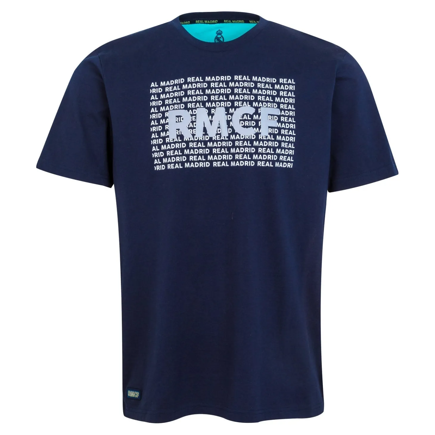 Bernabéu Neon Lights Herren T-Shirt RMCF Druck Blau | Foundry Hot