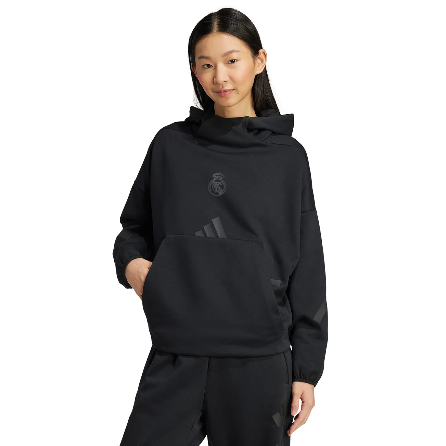 Damen adidas Badge Up Hoodie Schwarz | Adidas España, S.A.U Flash Sale