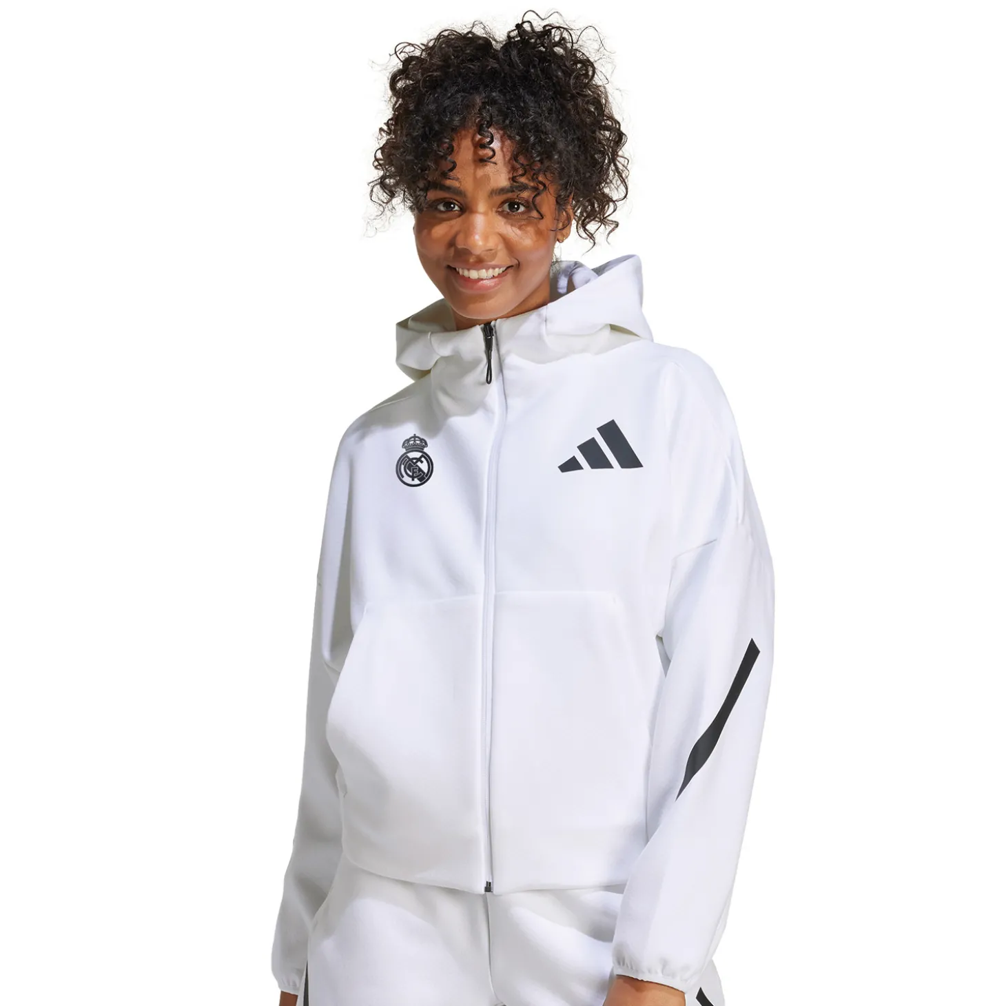 Damen adidas Badge Up Kapuzenjacke Weiß | Adidas España, S.A.U Best