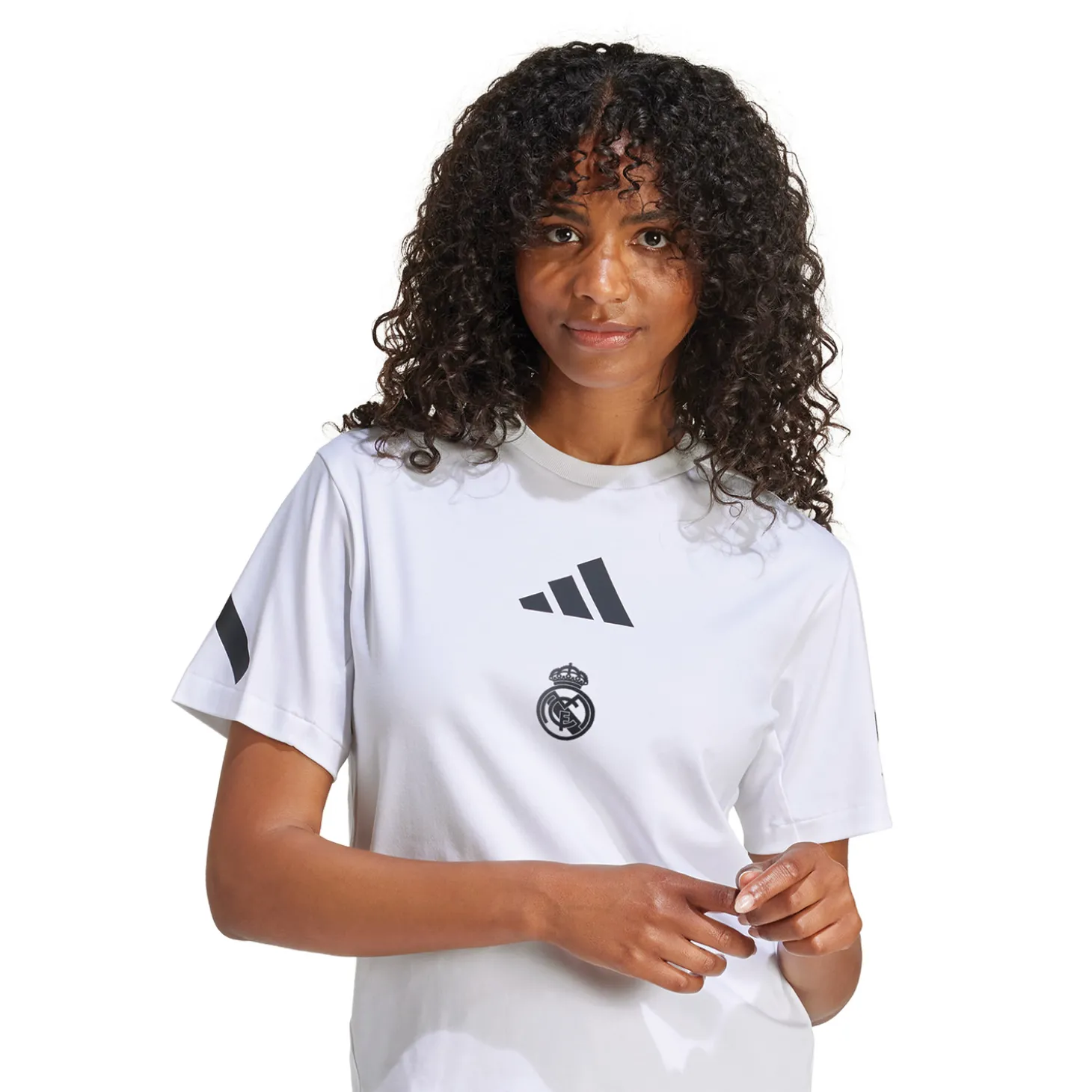 Damen adidas Badge Up T-Shirt Weiß | Adidas España, S.A.U Cheap