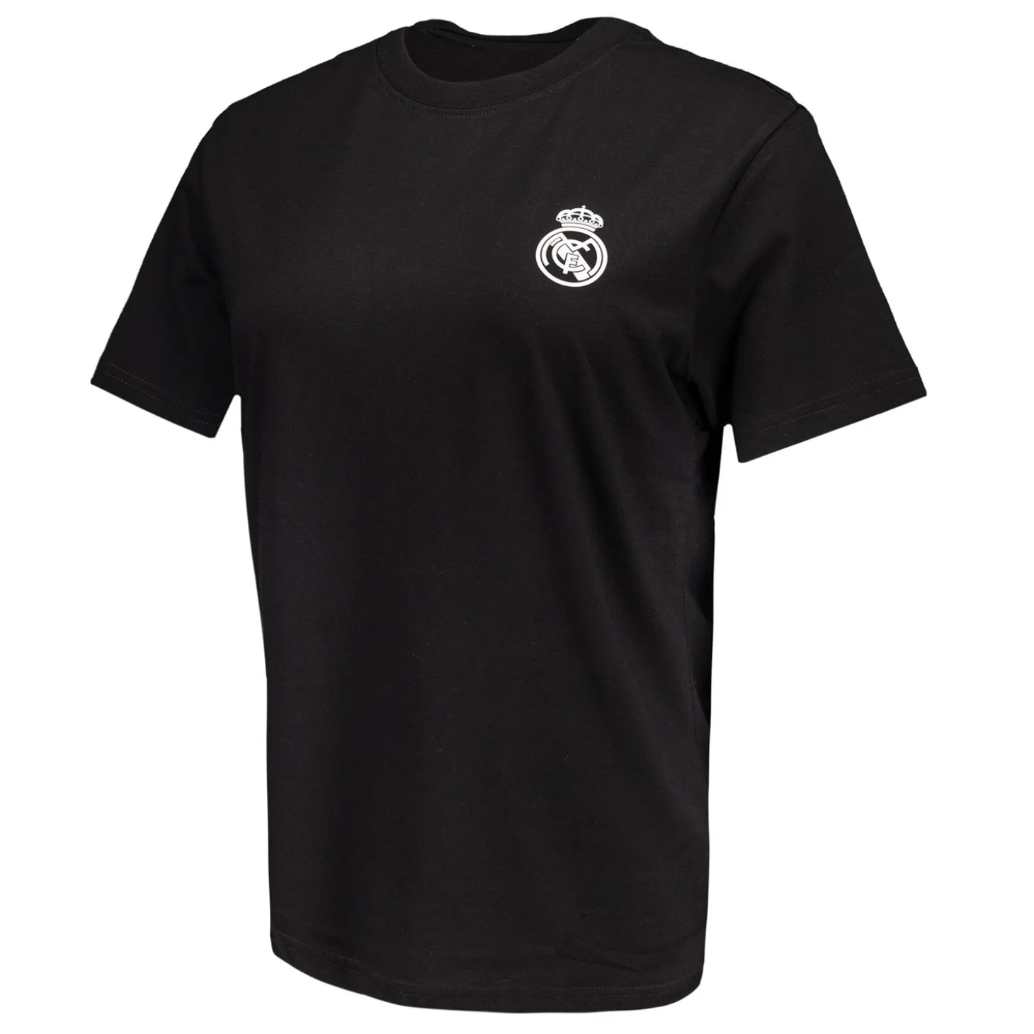 Damen-T-Shirt ECO Essentials Real Madrid Monocolour Black Shield | OSDM Store