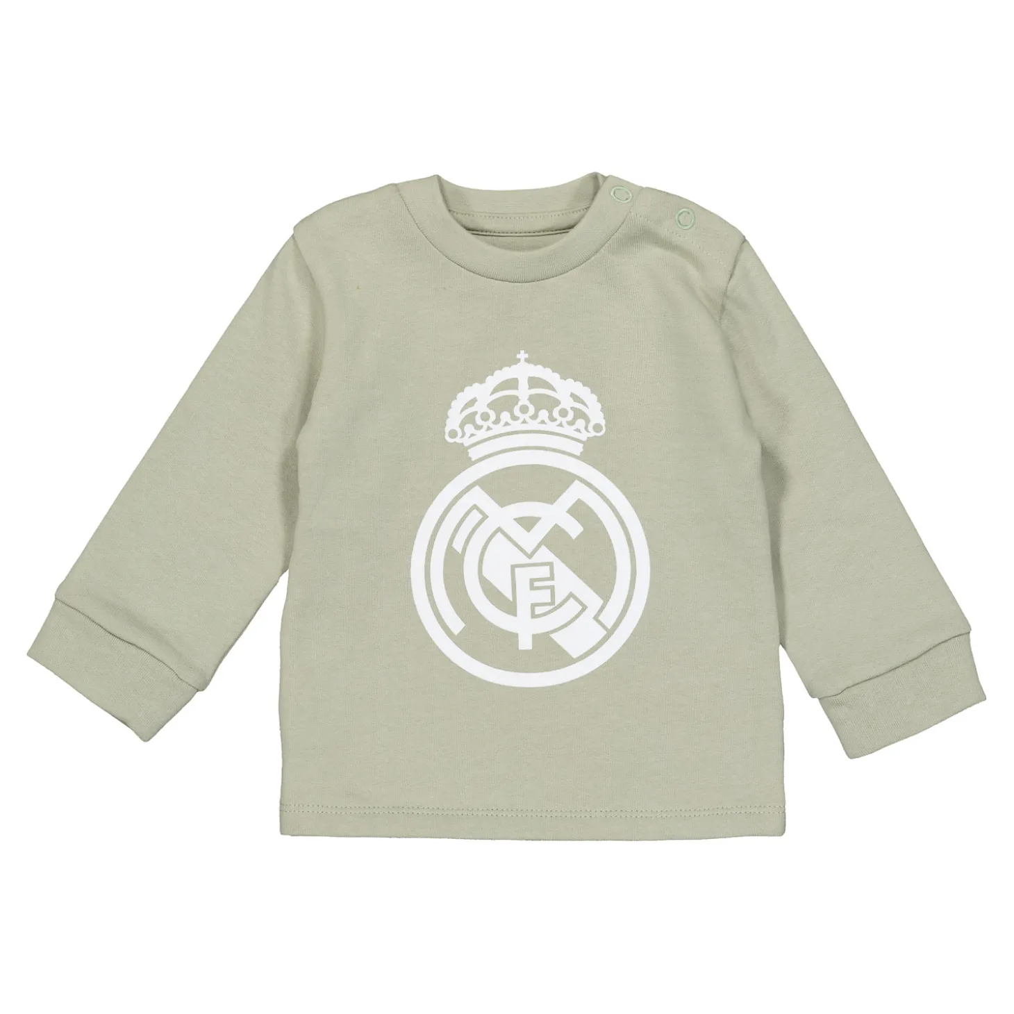 Ensemble Pantalon & T-shirt Real Madrid Vert/Blanc bébés | OSDM Clearance