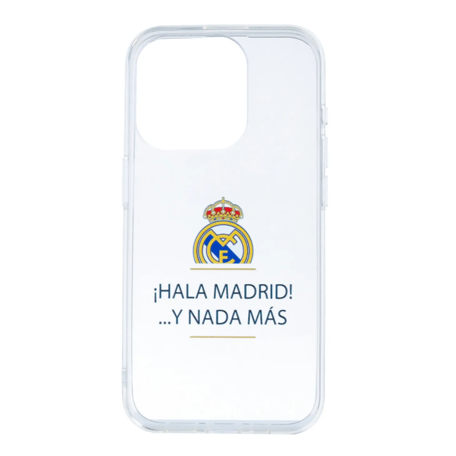 Handyhülle iPhone 15 Pro ¡Hala Madrid! Durchsichtig | JLK Merchandising, S.L. Fashion