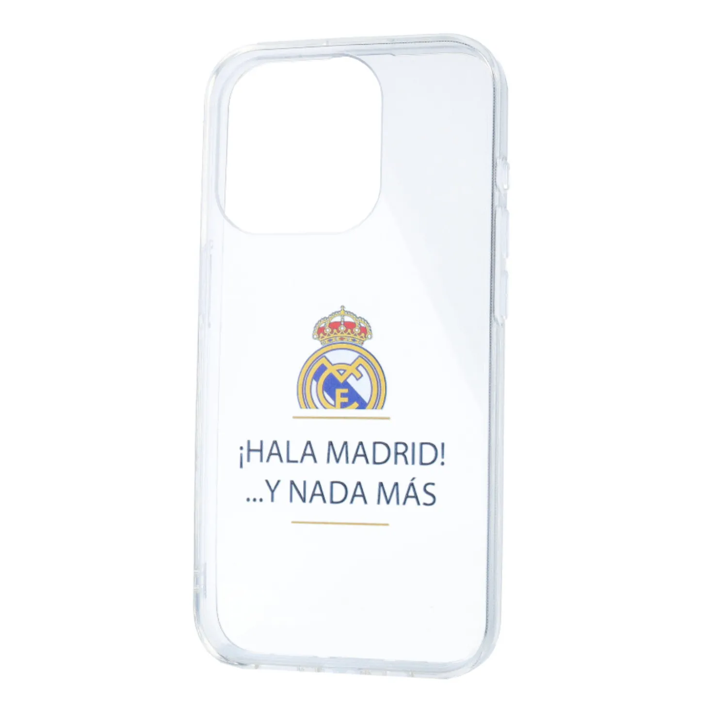 Handyhülle iPhone 15 Pro ¡Hala Madrid! Durchsichtig | JLK Merchandising, S.L. Fashion