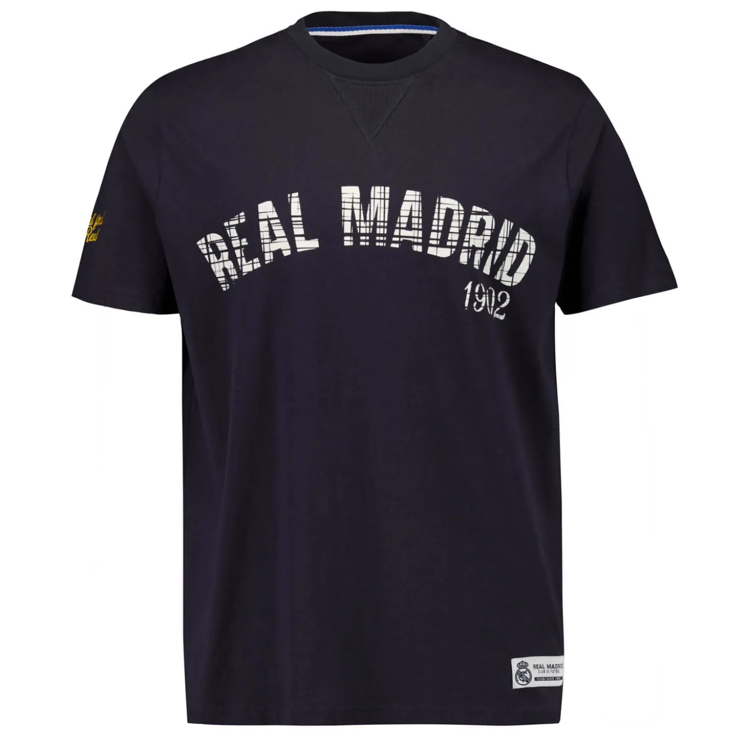 Herren Baseball T-Shirt Marineblau Real Madrid | MBA Solutions Cheap