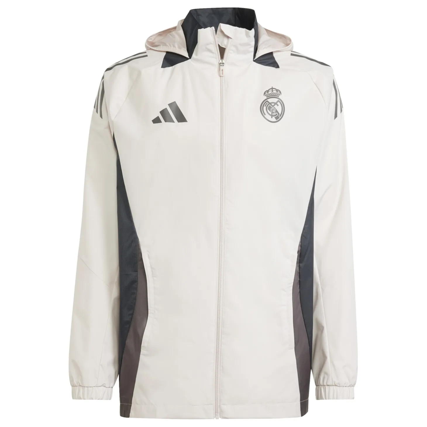 Herren CL Training All Weather Jacke 24/25 Beige | Adidas España, S.A.U Store