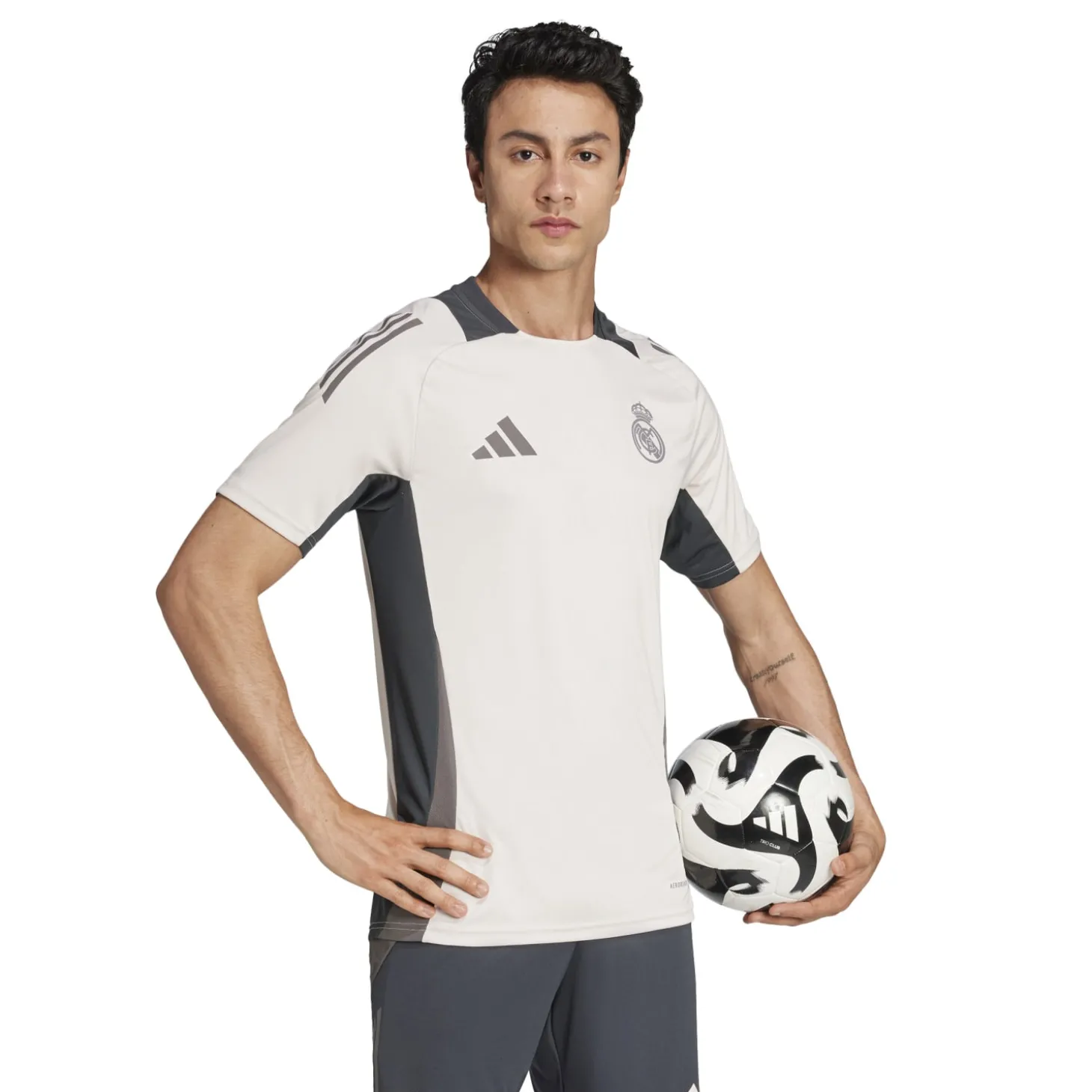 Herren CL Trainingsshirt 24/25 Beige | Adidas España, S.A.U Online