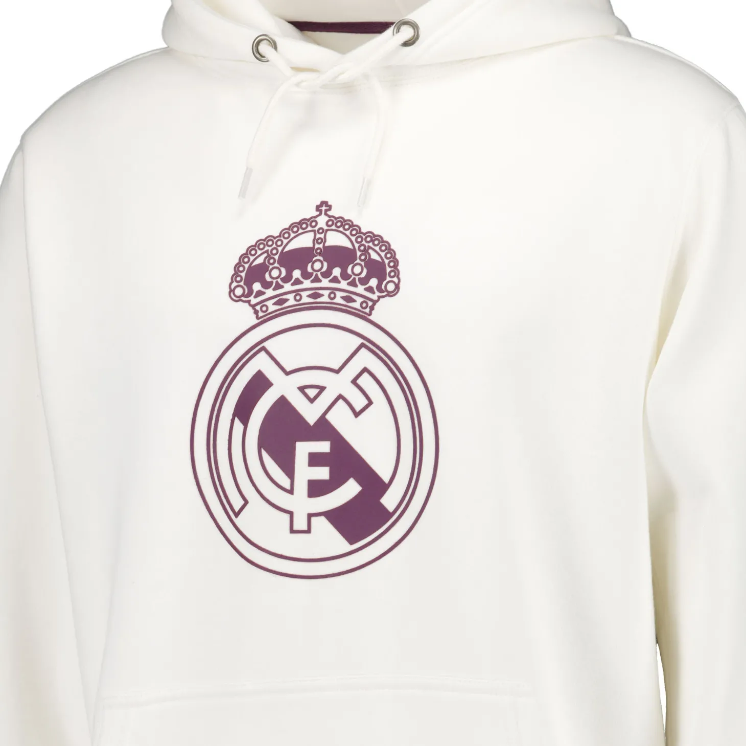 Herren Hoodie Color Crest Off White Real Madrid | Sport Design Sweden AB Shop