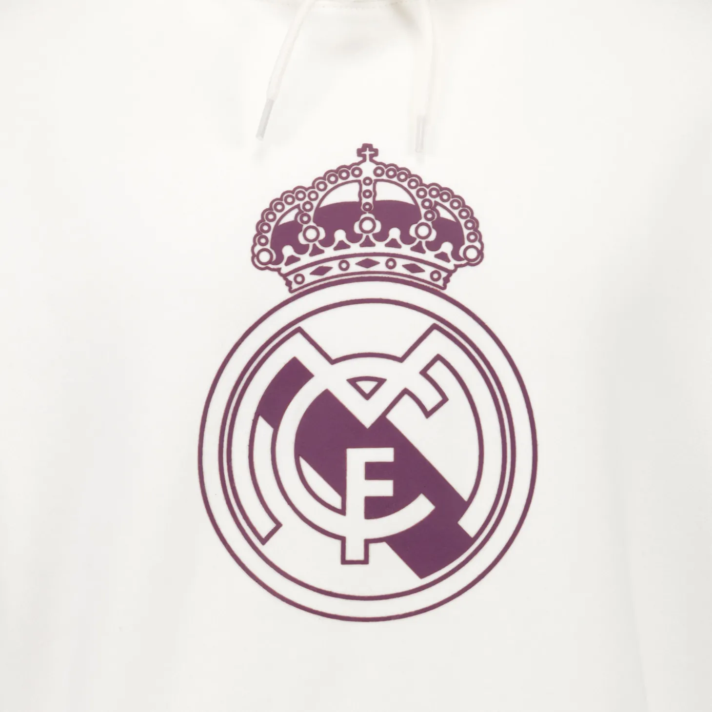 Herren Hoodie Color Crest Off White Real Madrid | Sport Design Sweden AB Shop