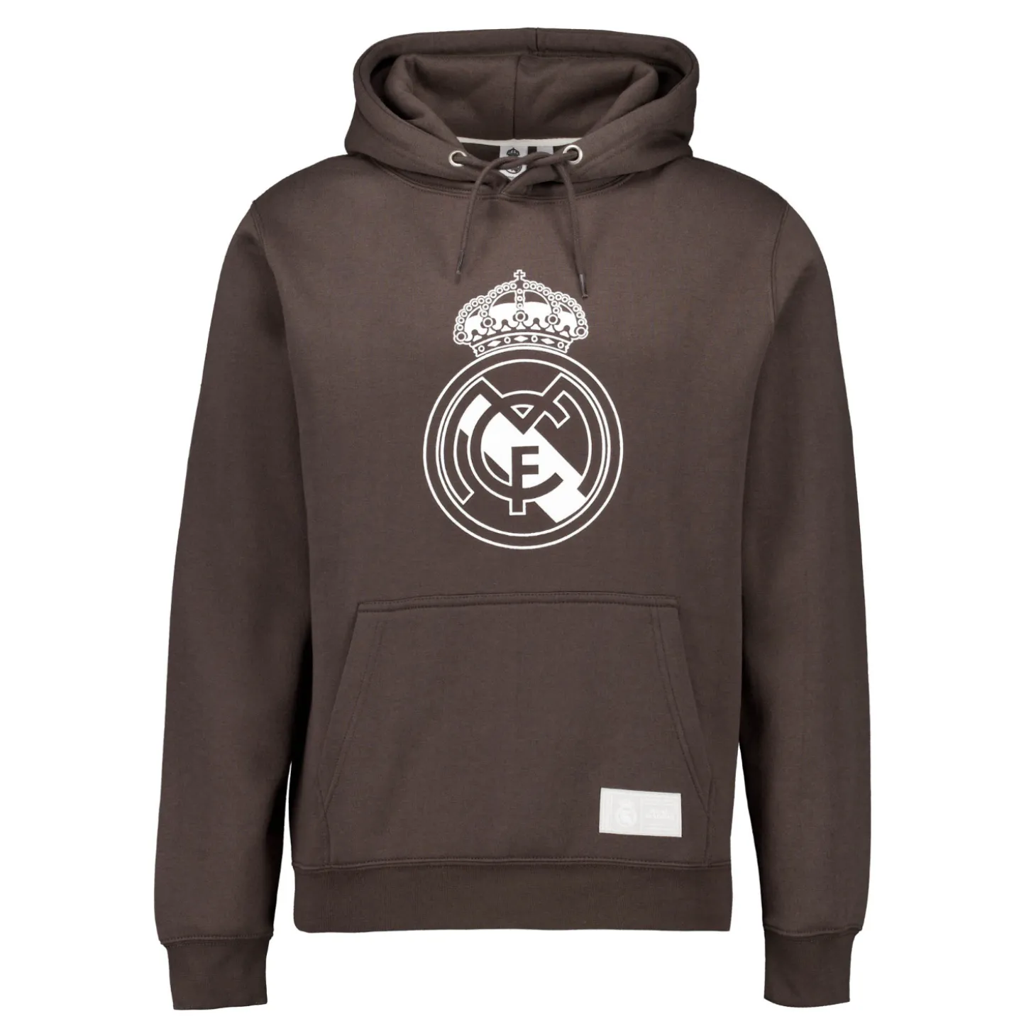 Herren Hoodie Color Crest Schwarz Real Madrid | Sport Design Sweden AB Outlet