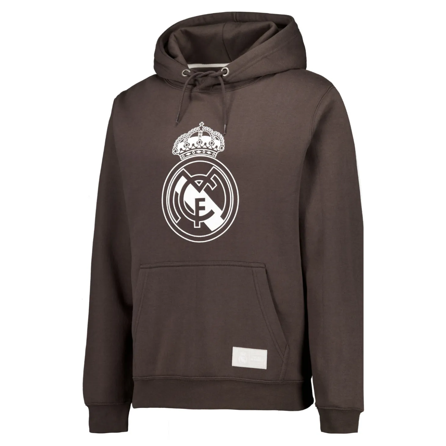 Herren Hoodie Color Crest Schwarz Real Madrid | Sport Design Sweden AB Outlet
