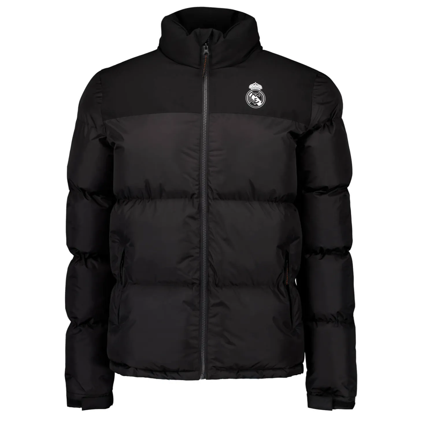 Herren Outerwear Wattierte Jacke Real Madrid Schwarz | MBA Solutions Outlet