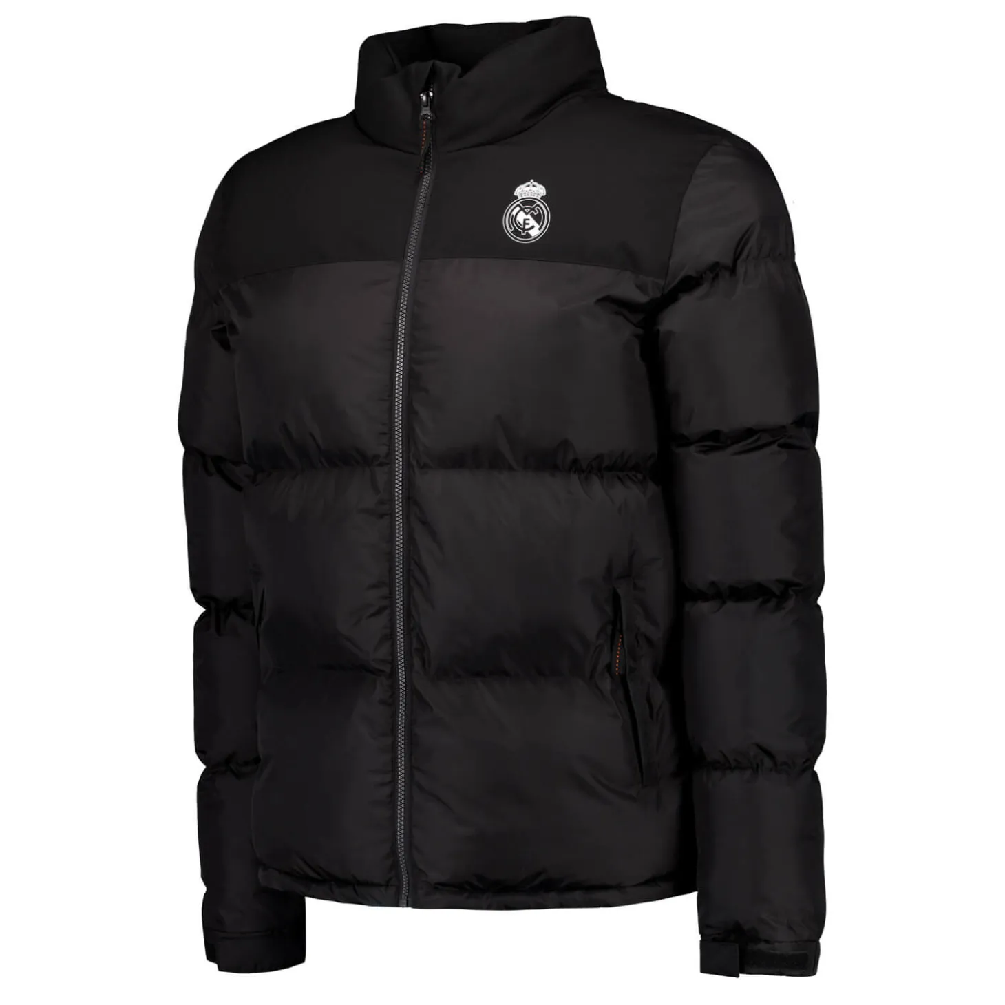 Herren Outerwear Wattierte Jacke Real Madrid Schwarz | MBA Solutions Outlet