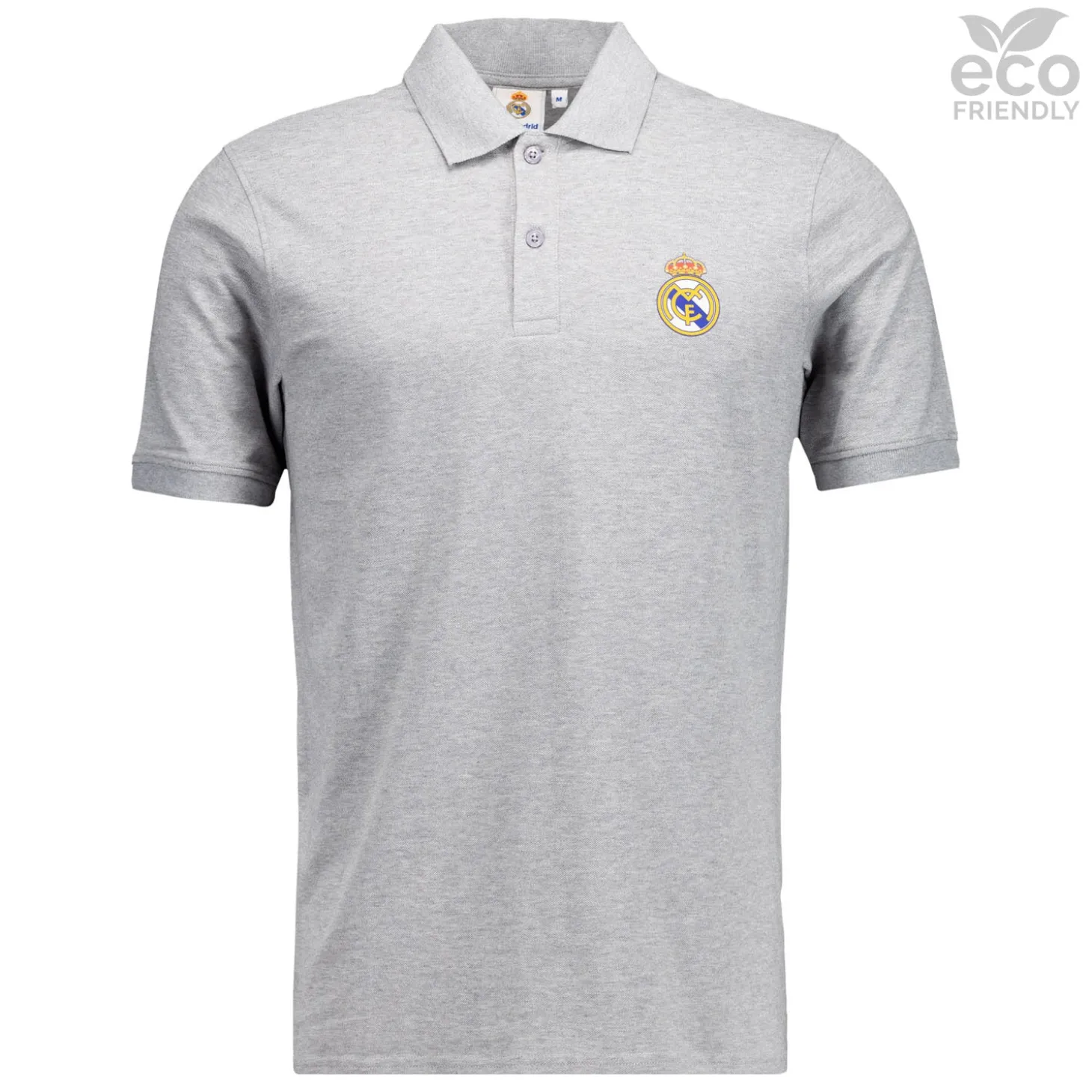Herren Polo Grau ECO Essentials Real Madrid Mantel Farbe | OSDM Best Sale