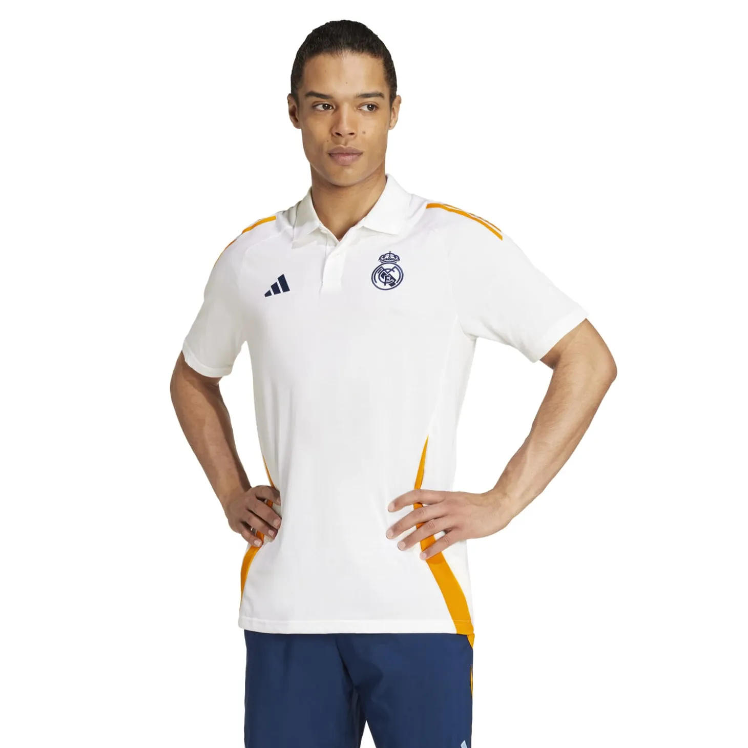 Herren Training Poloshirt 24/25 Weiß | Adidas España, S.A.U Flash Sale