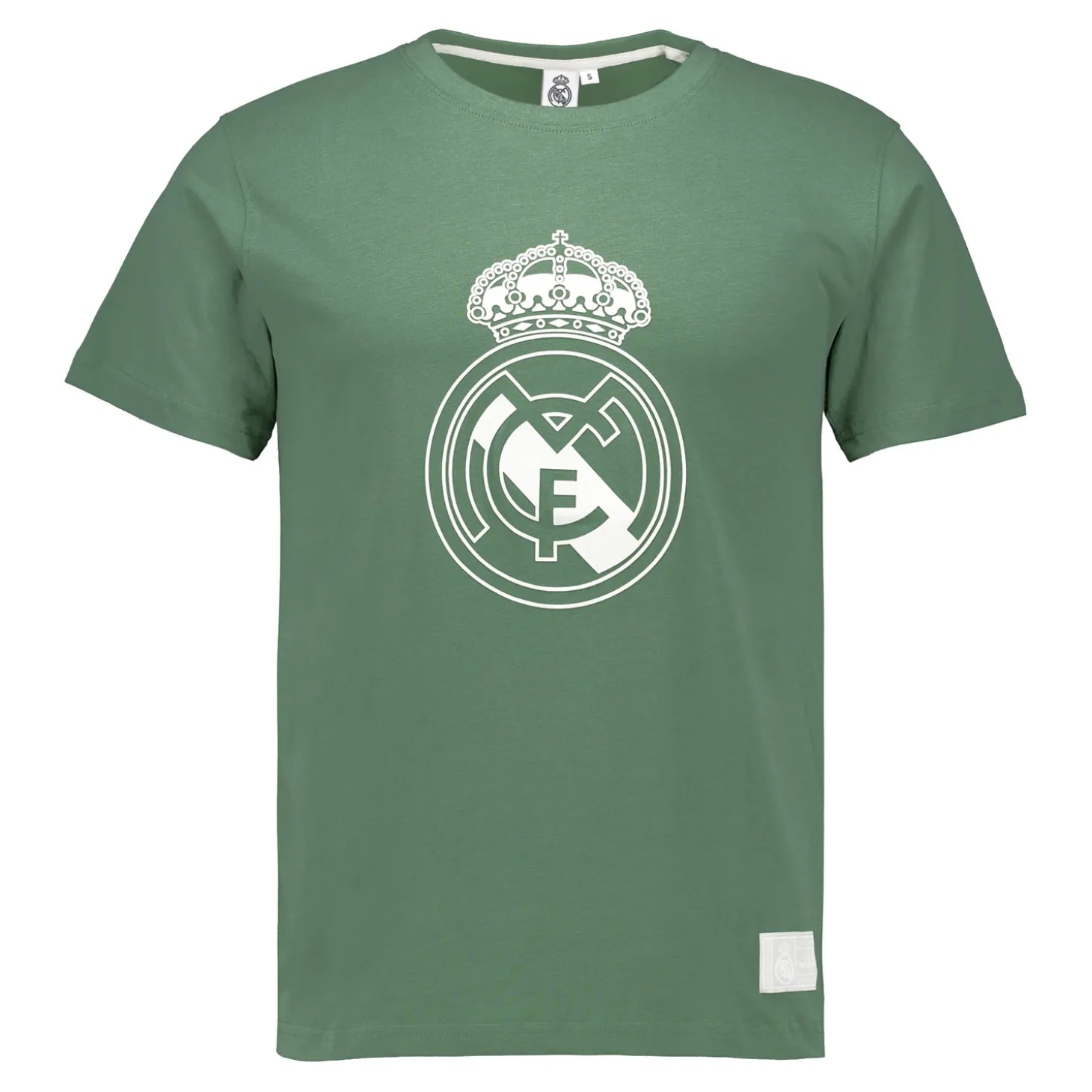 Herren T-Shirt Color Crest Dunkelgrün Real Madrid | Sport Design Sweden AB Clearance