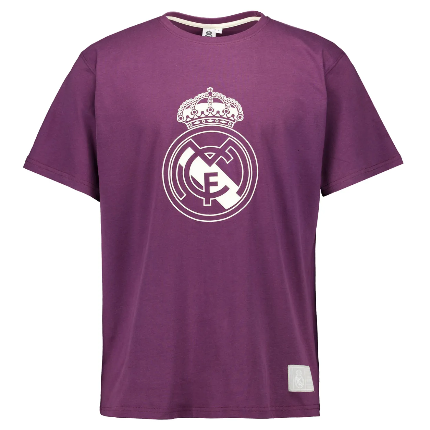 Herren T-Shirt Color Crest Lila Real Madrid | Sport Design Sweden AB Flash Sale