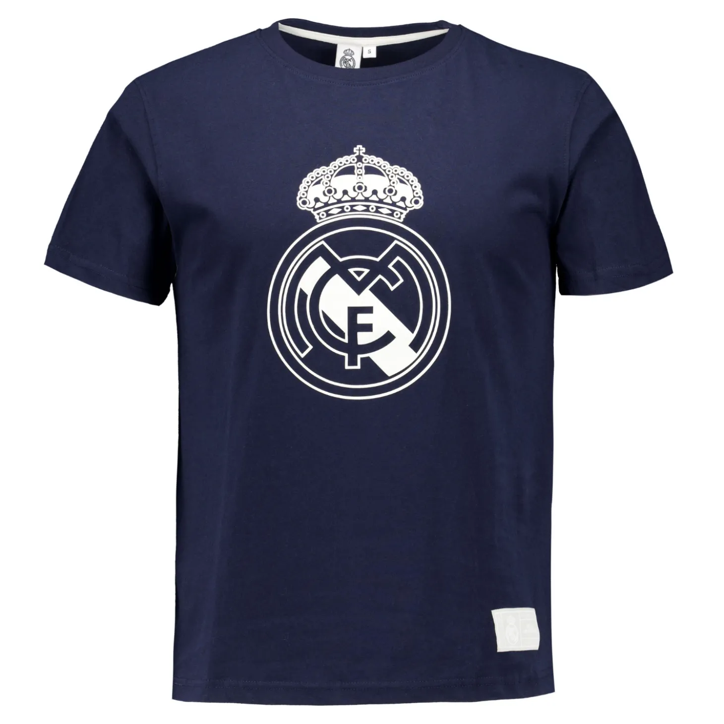 Herren T-Shirt Color Crest Marineblau Real Madrid | Sport Design Sweden AB Clearance