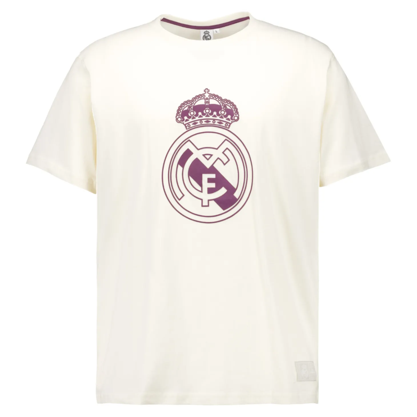 Herren T-Shirt Color Crest Off White Real Madrid | Sport Design Sweden AB Flash Sale