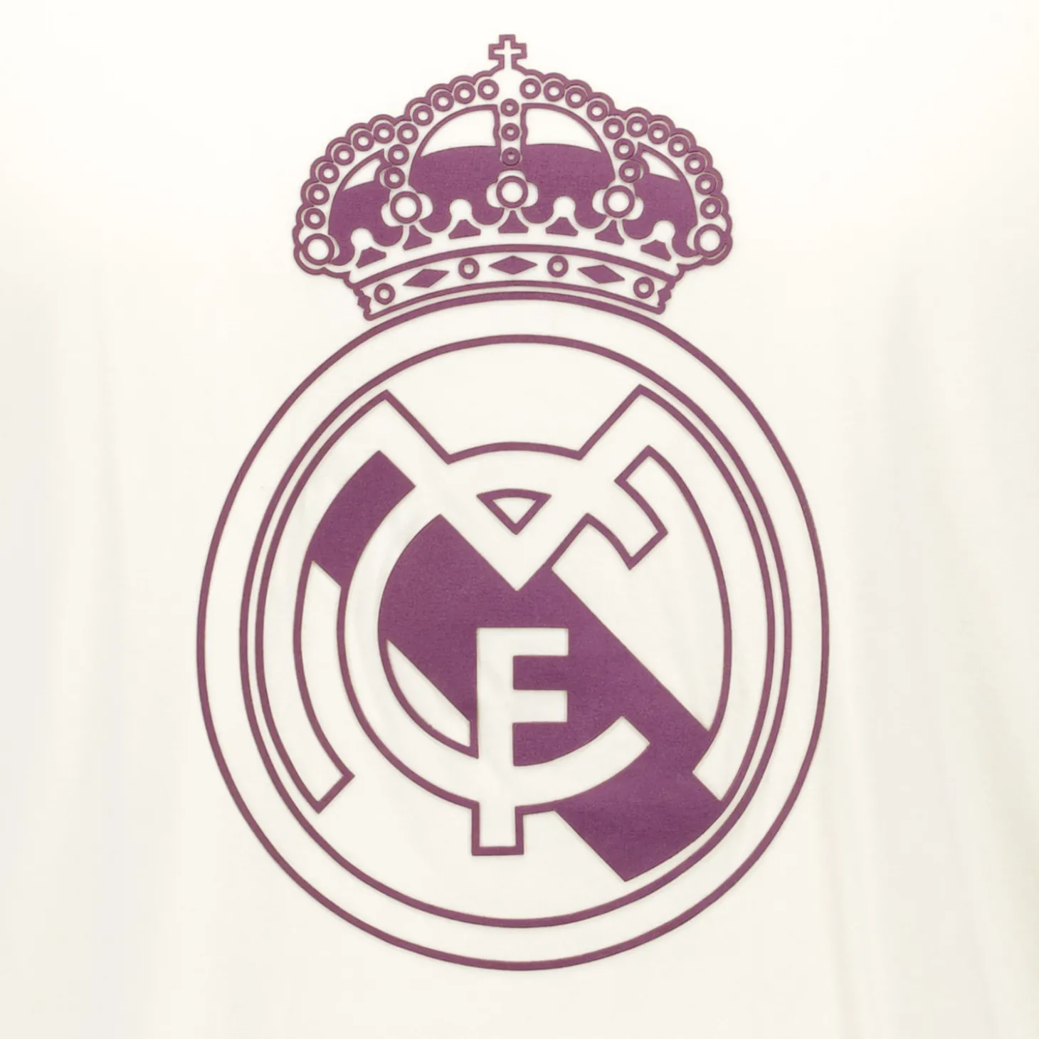 Herren T-Shirt Color Crest Off White Real Madrid | Sport Design Sweden AB Flash Sale