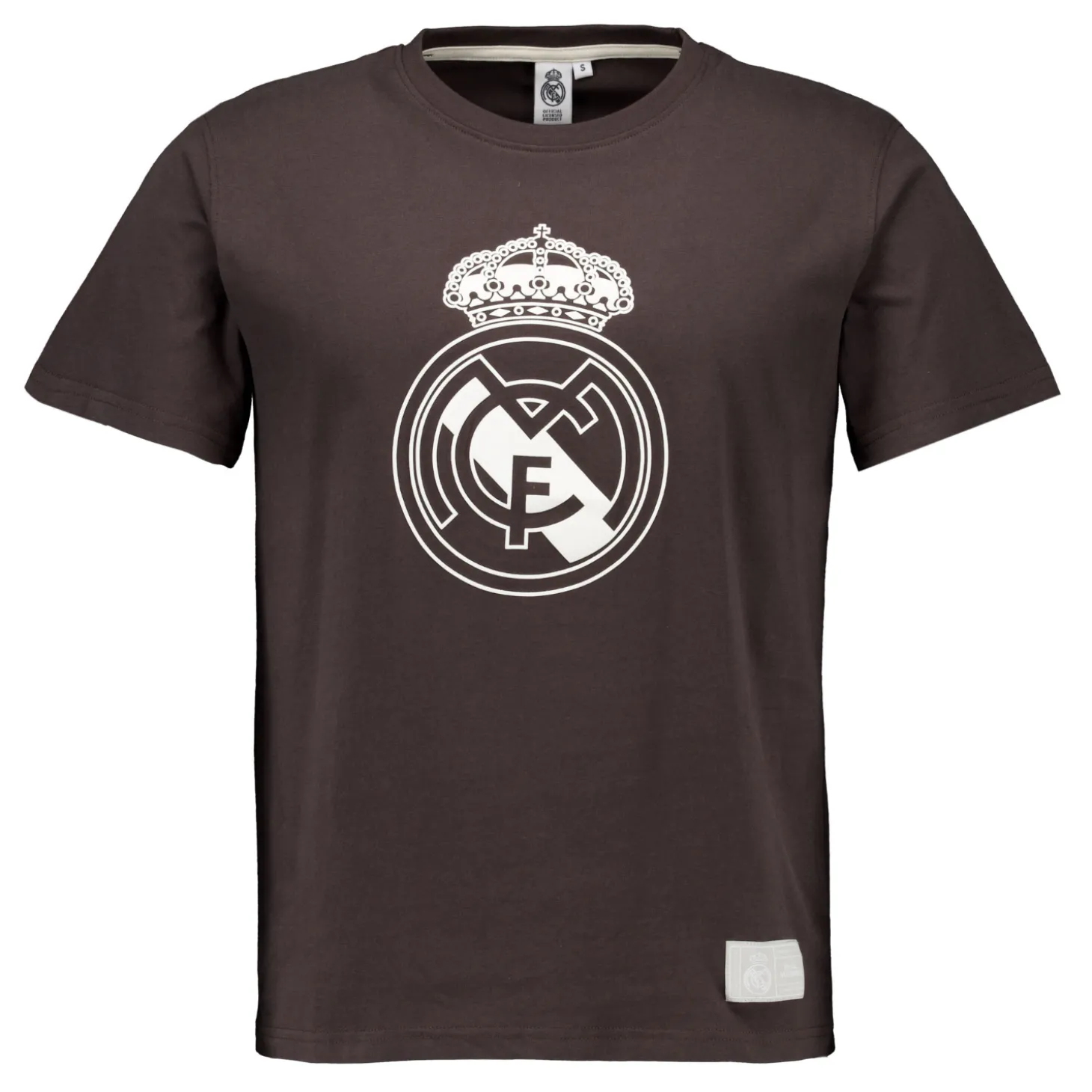 Herren T-Shirt Color Crest Schwarz Real Madrid | Sport Design Sweden AB Cheap