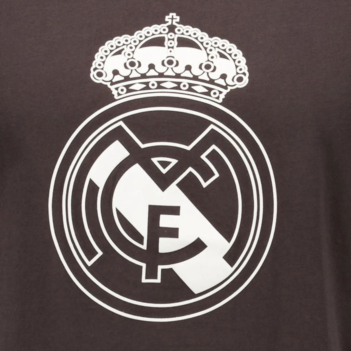 Herren T-Shirt Color Crest Schwarz Real Madrid | Sport Design Sweden AB Cheap