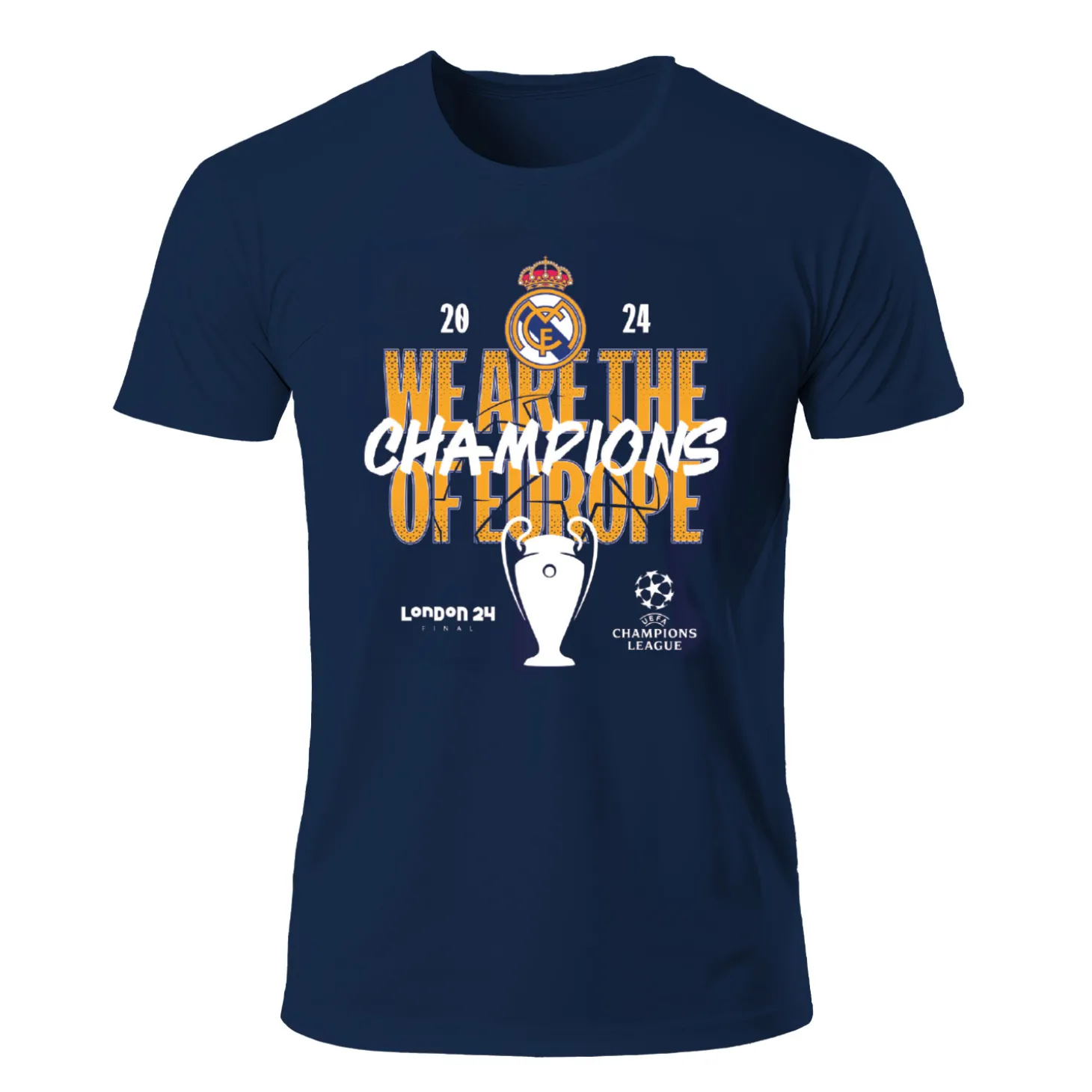 Herren UCL Champions 15 T-Shirt Marineblau | The Great Branding Company Discount