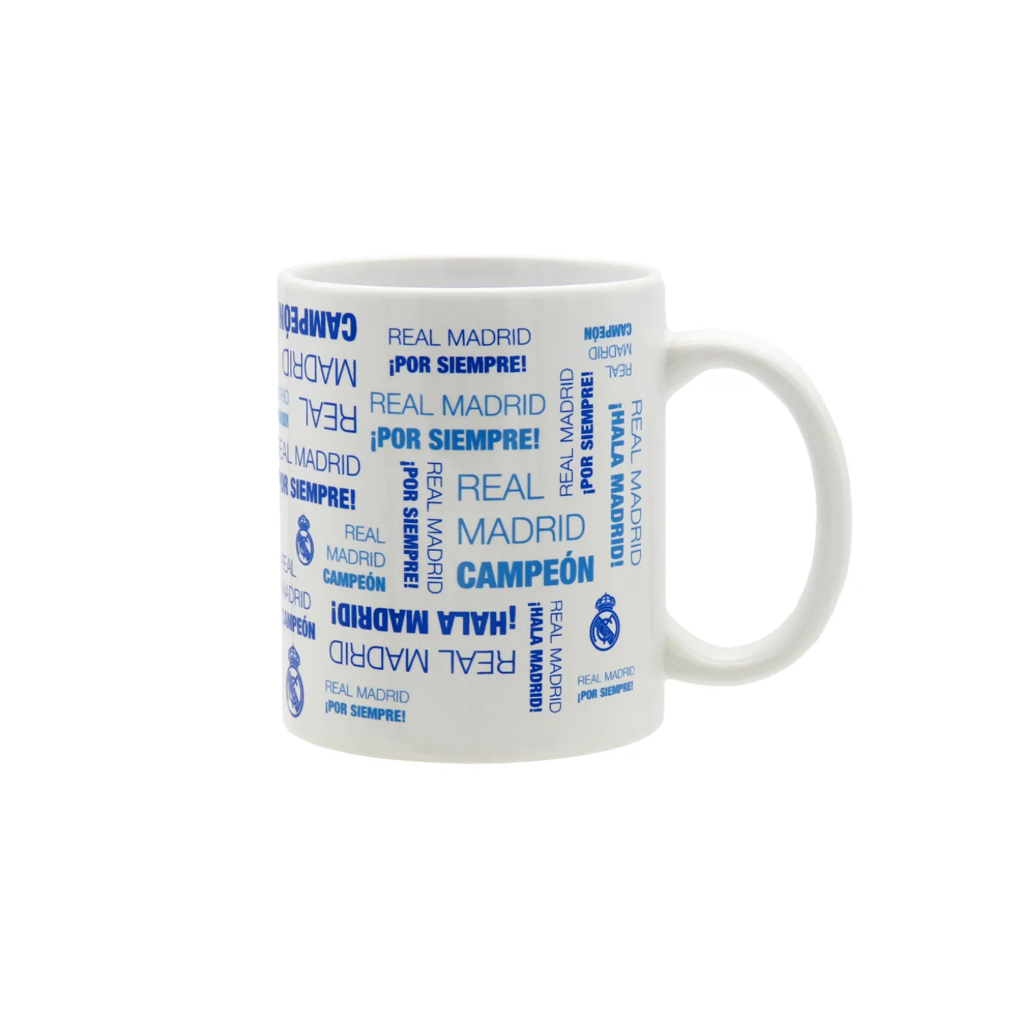 Keramiktasse Text 300ml Weiß/Blau | JLK Merchandising, S.L. Best