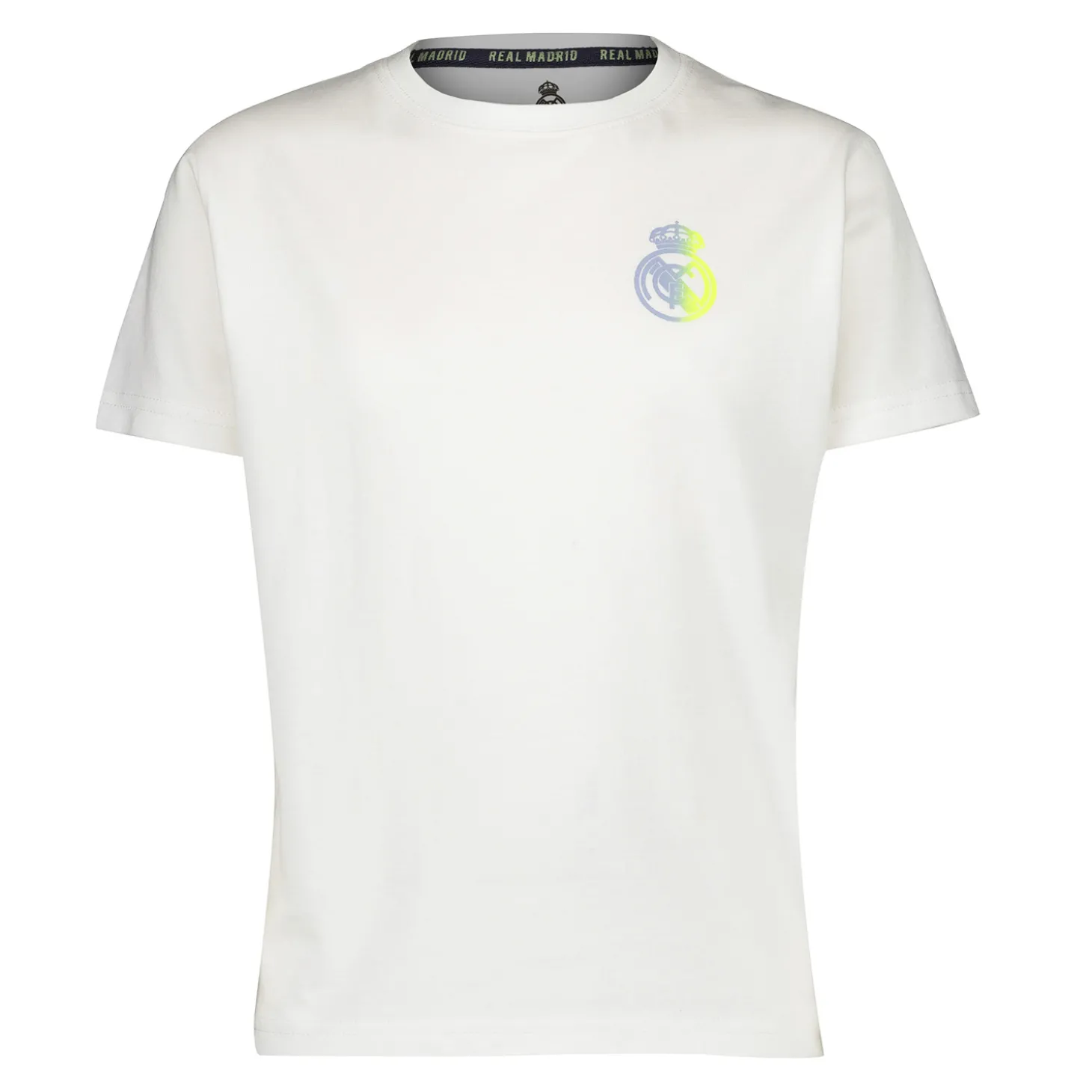 Kinder Fan Kids Bedrucktes Weißes T-Shirt Real Madrid | ITEX Store