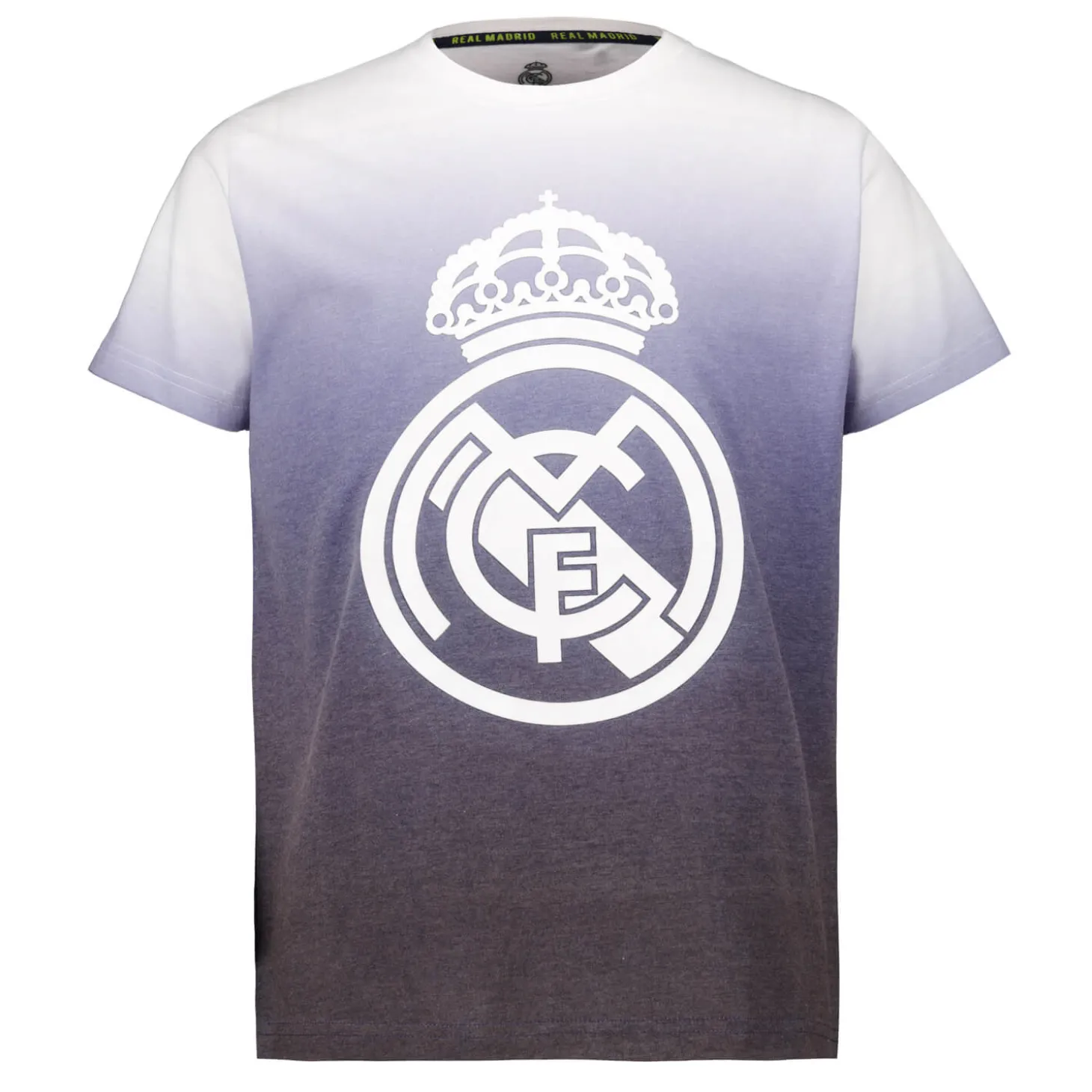 Kinder Fan Kids Schwarzes Degrade T-Shirt Real Madrid | ITEX Sale