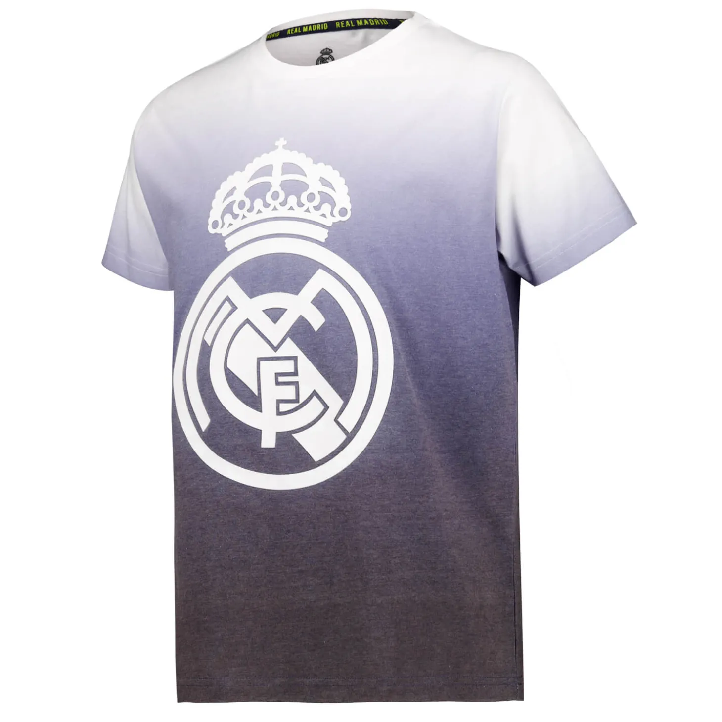 Kinder Fan Kids Schwarzes Degrade T-Shirt Real Madrid | ITEX Sale