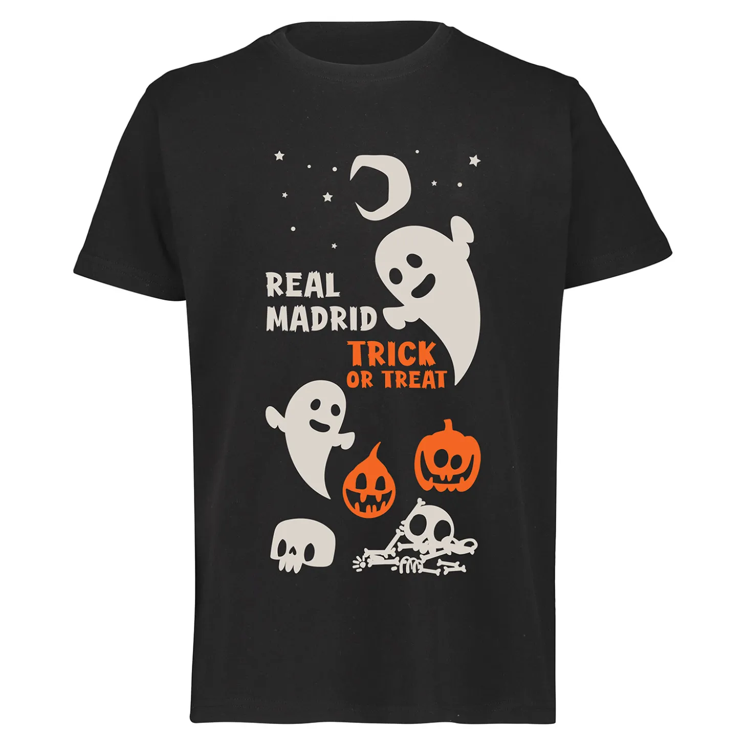 Kinder Halloween Trick or Treat T-Shirt Schwarz Real Madrid | Sport Design Sweden AB Best Sale