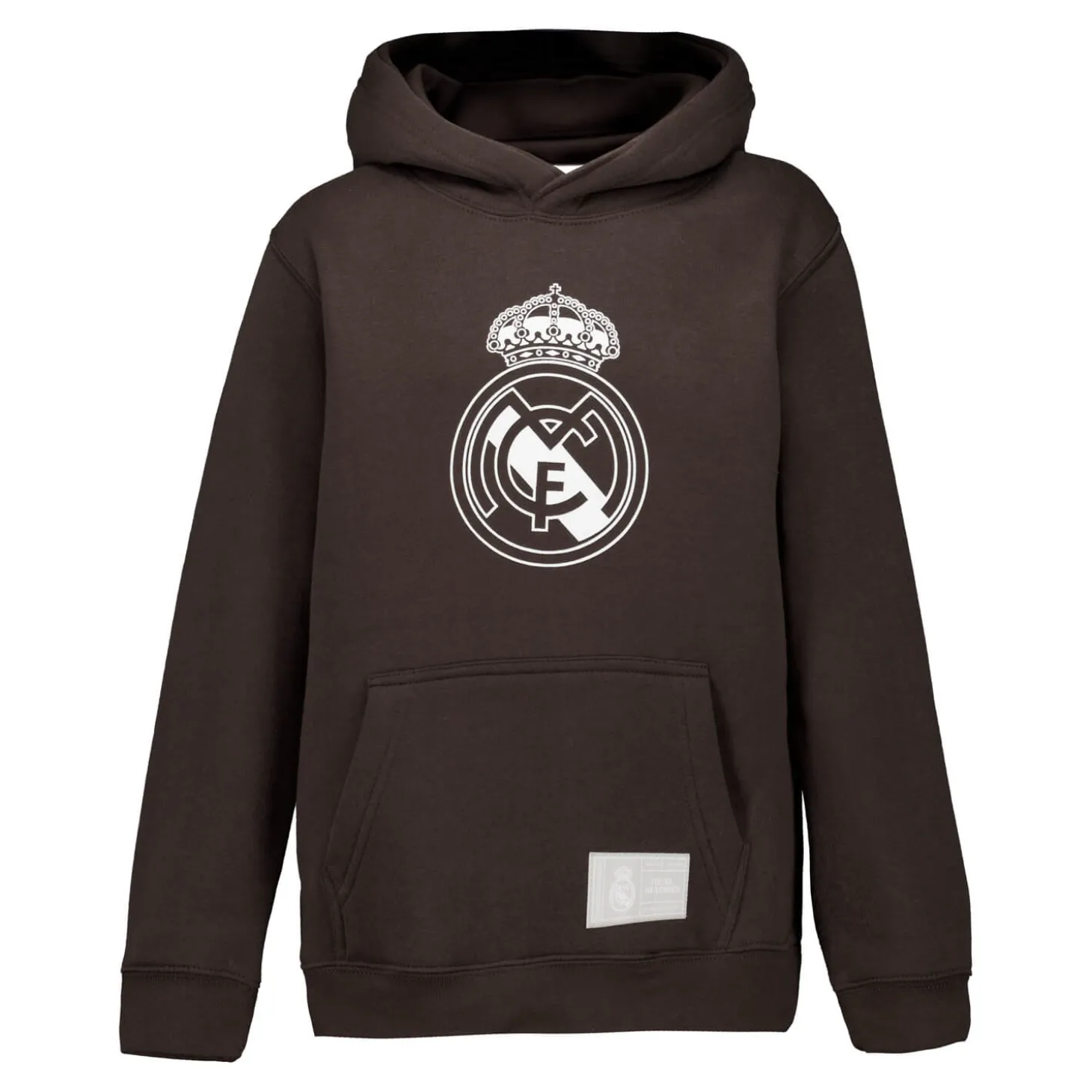 Kinder Hoodie Color Crest Schwarz Real Madrid | Sport Design Sweden AB Shop
