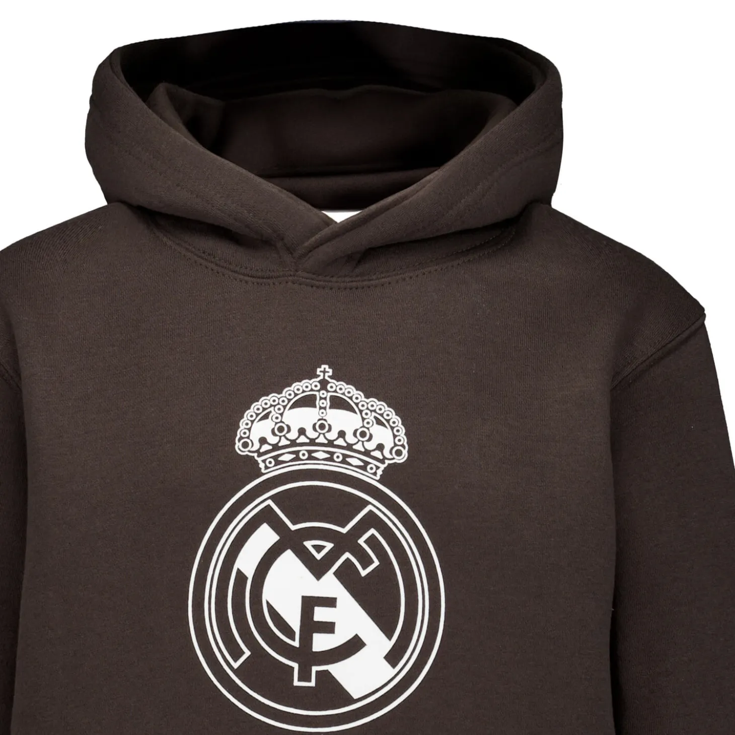 Kinder Hoodie Color Crest Schwarz Real Madrid | Sport Design Sweden AB Shop