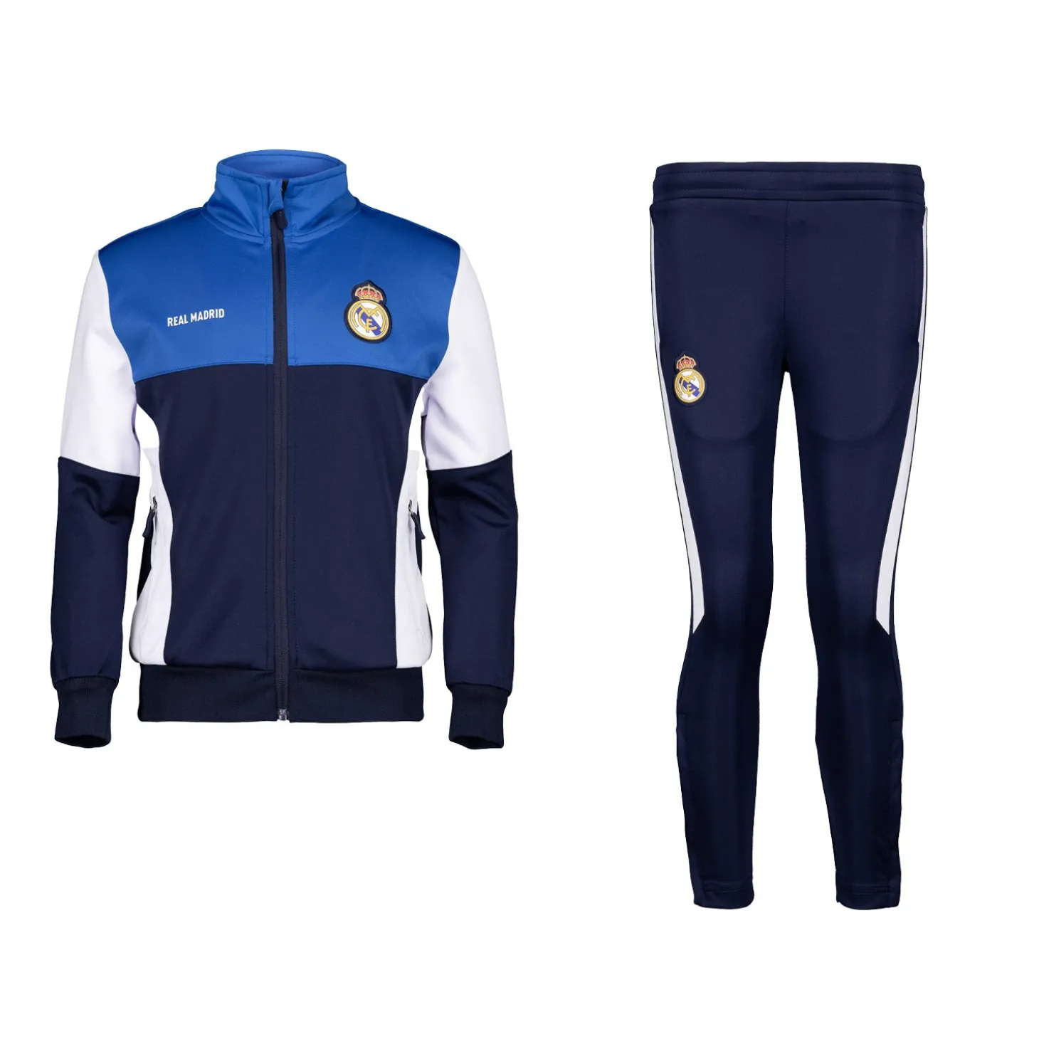 Kinder Real Madrid Trainingsanzug Blau und Weiß | Project Rogers & JLK, S.L. Clearance