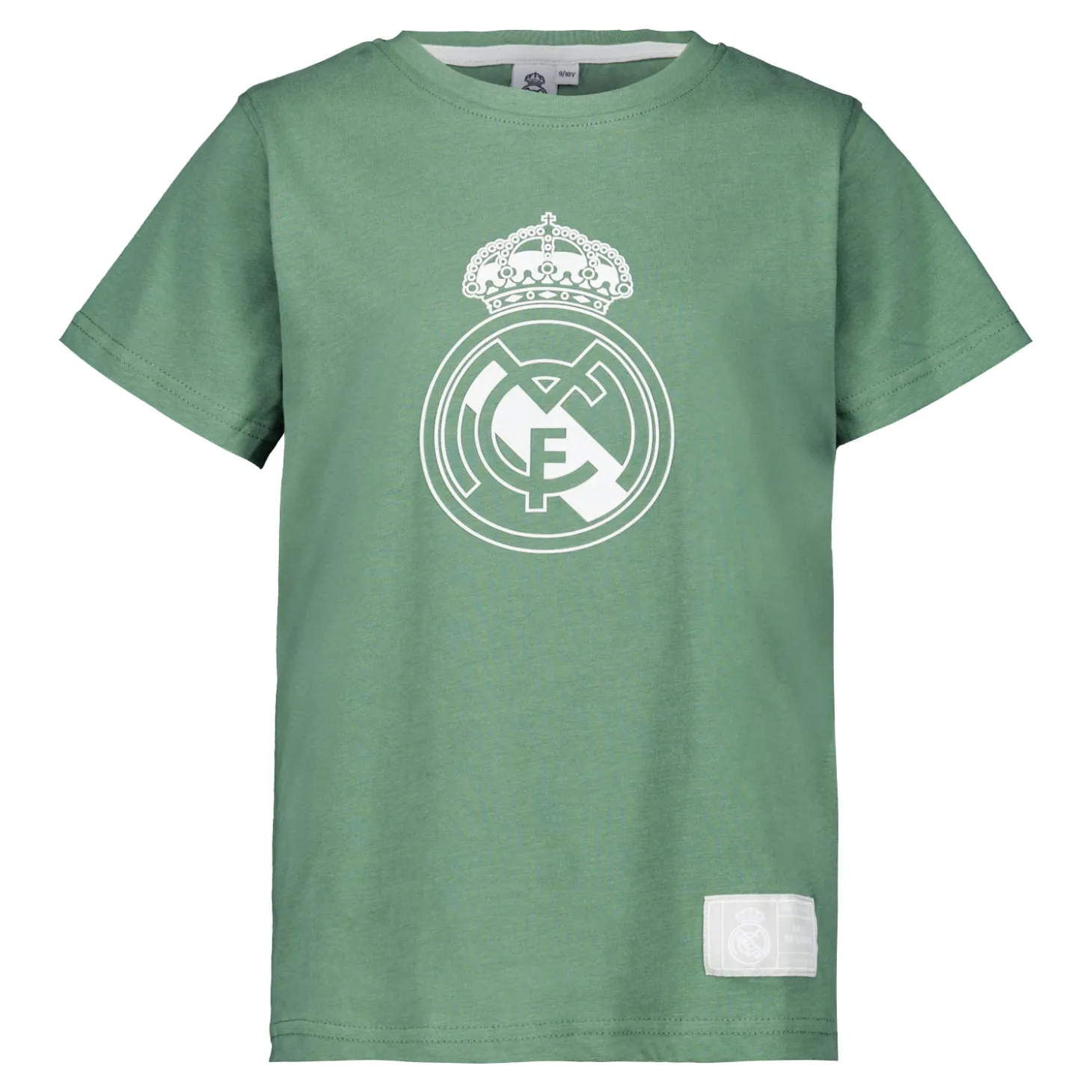 Kinder T-Shirt Color Crest Dunkelgrün Real Madrid | Sport Design Sweden AB Hot