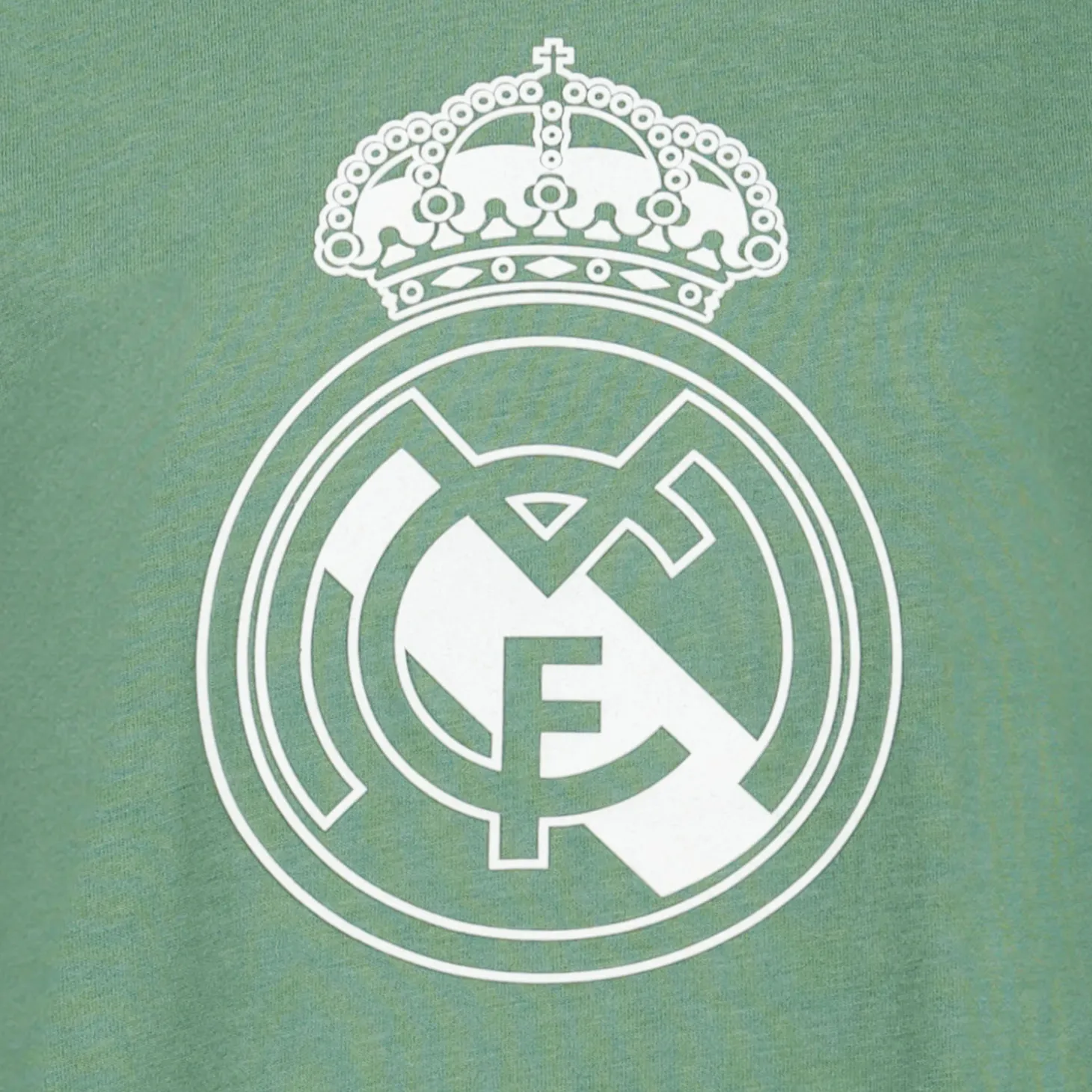 Kinder T-Shirt Color Crest Dunkelgrün Real Madrid | Sport Design Sweden AB Hot