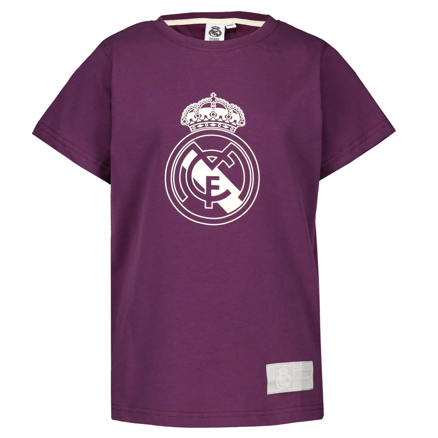 Kinder T-Shirt Color Crest Lila Real Madrid | Sport Design Sweden AB Best