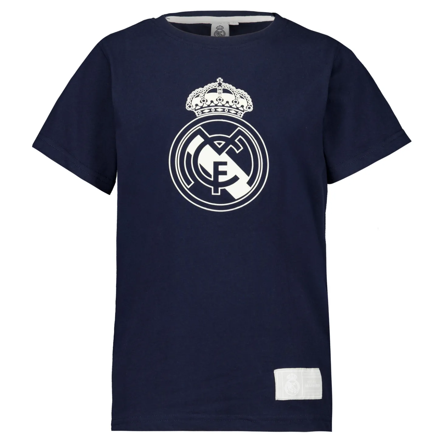 Kinder T-Shirt Color Crest Marineblau Real Madrid | Sport Design Sweden AB Store