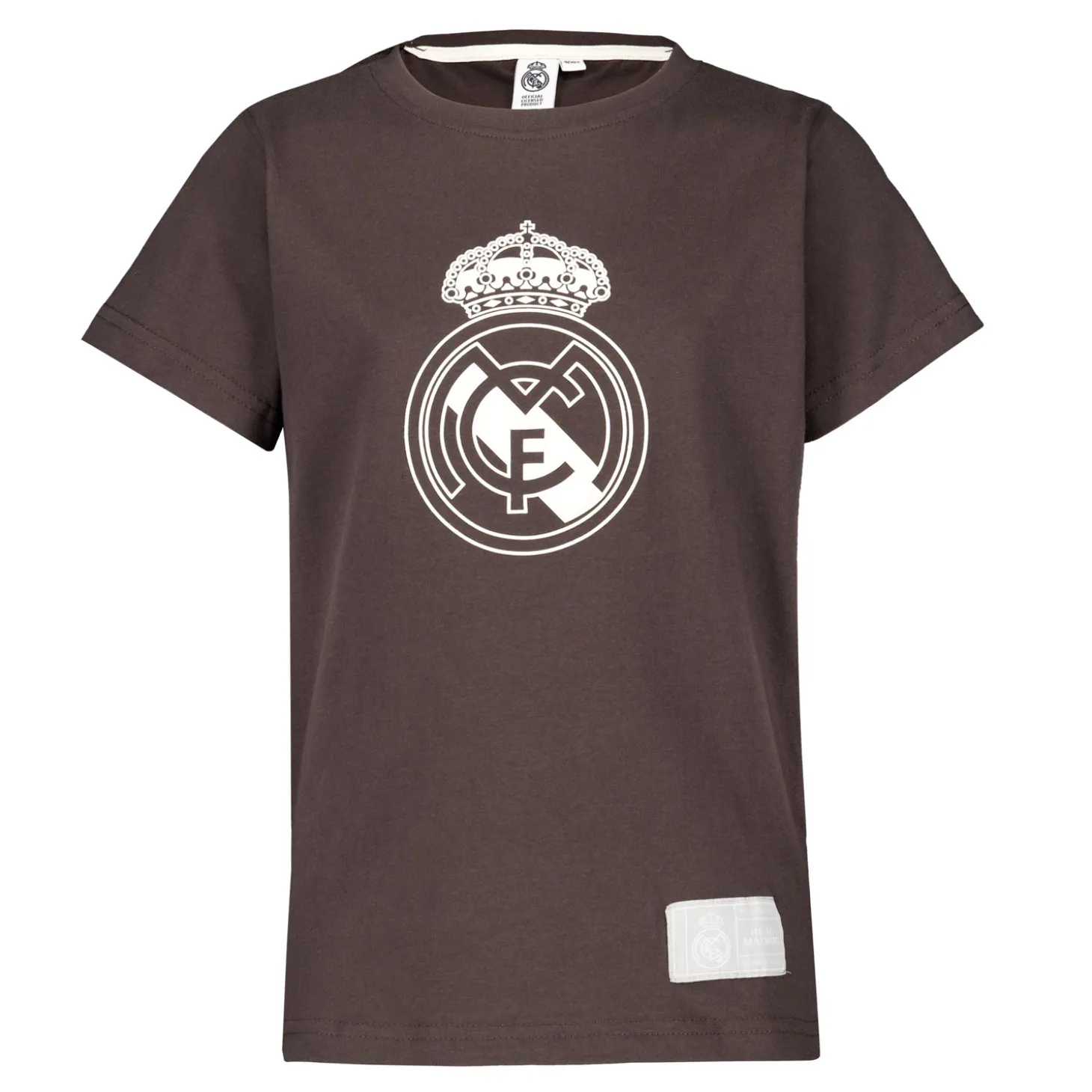 Kinder T-Shirt Color Crest Schwarz Real Madrid | Sport Design Sweden AB Shop