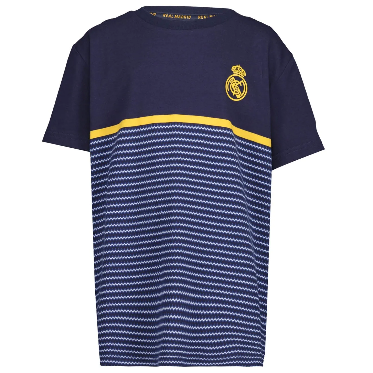 Kinder T-Shirt Kids on Tour Real Madrid Horizontale Linie Blau | ITEX Shop