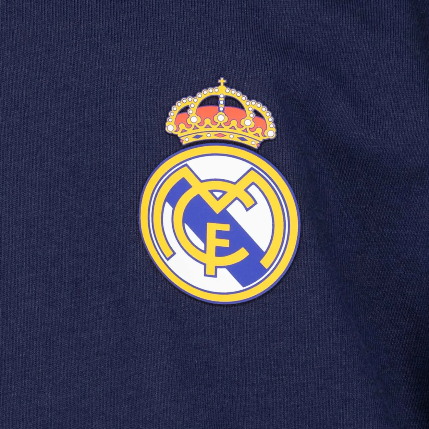 Kinder-T-Shirt ECO Essentials Real Madrid Schild Farbe Blau | OSDM Shop