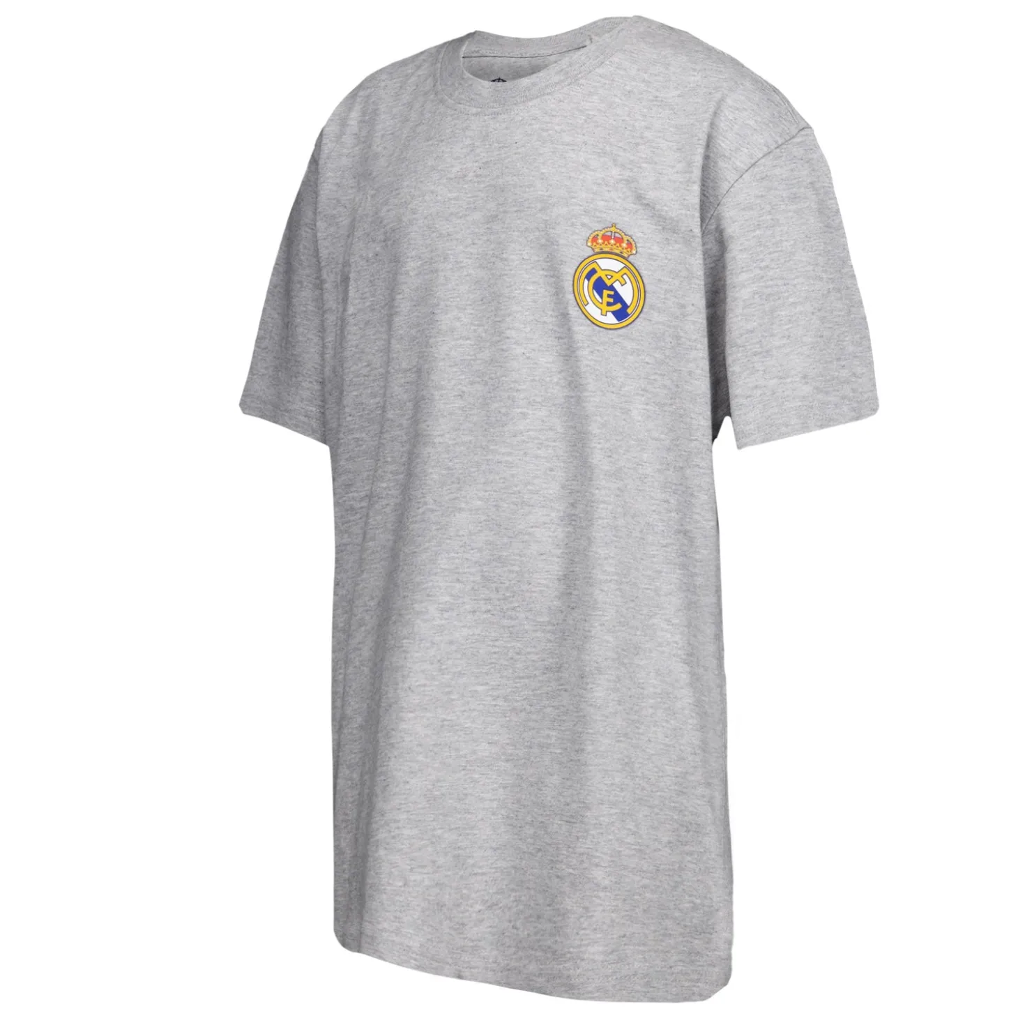 Kinder-T-Shirt ECO Essentials Real Madrid Schild Farbe Grau | OSDM Cheap