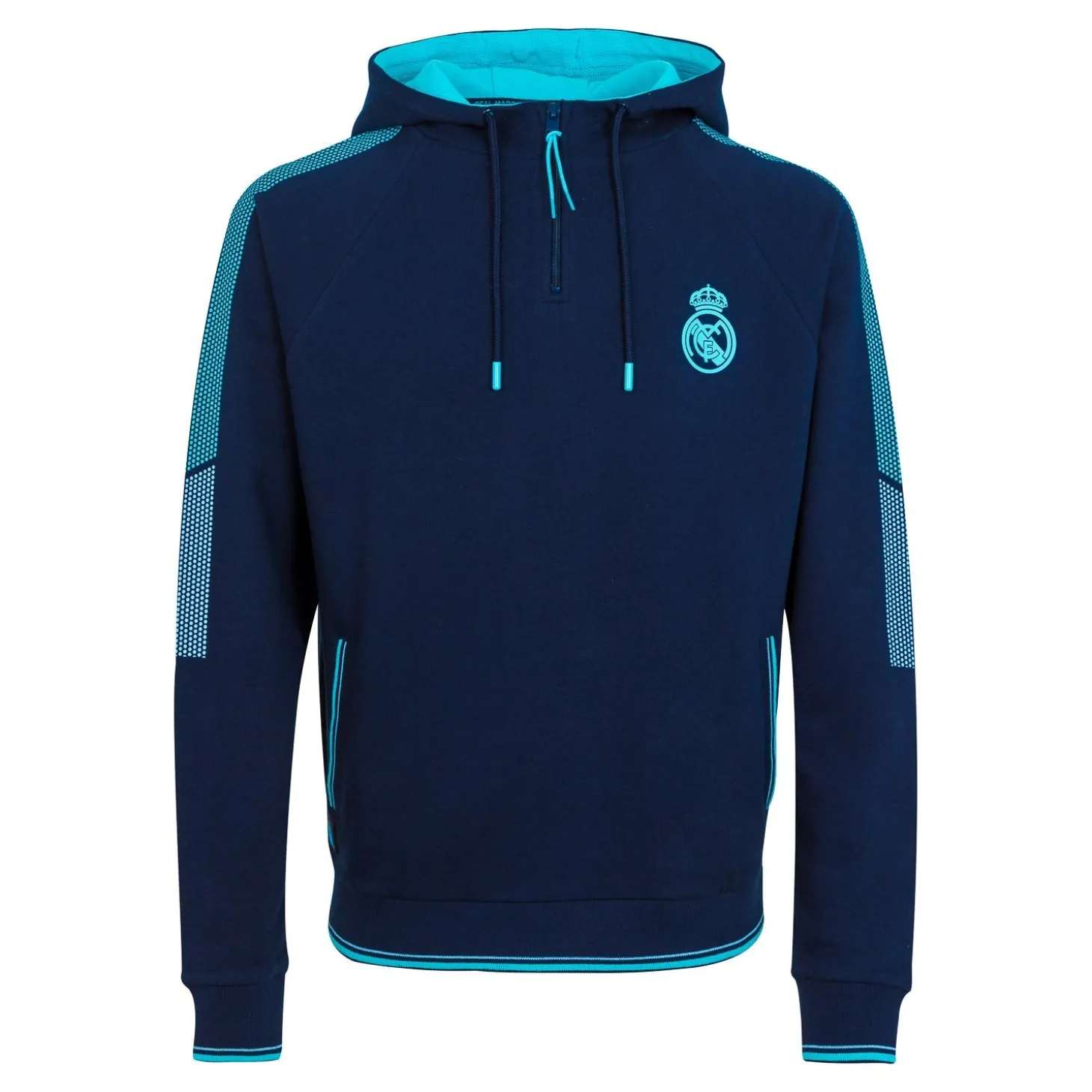 Madrid Sky Herren Sweatshirt Blau Zip | Foundry Best