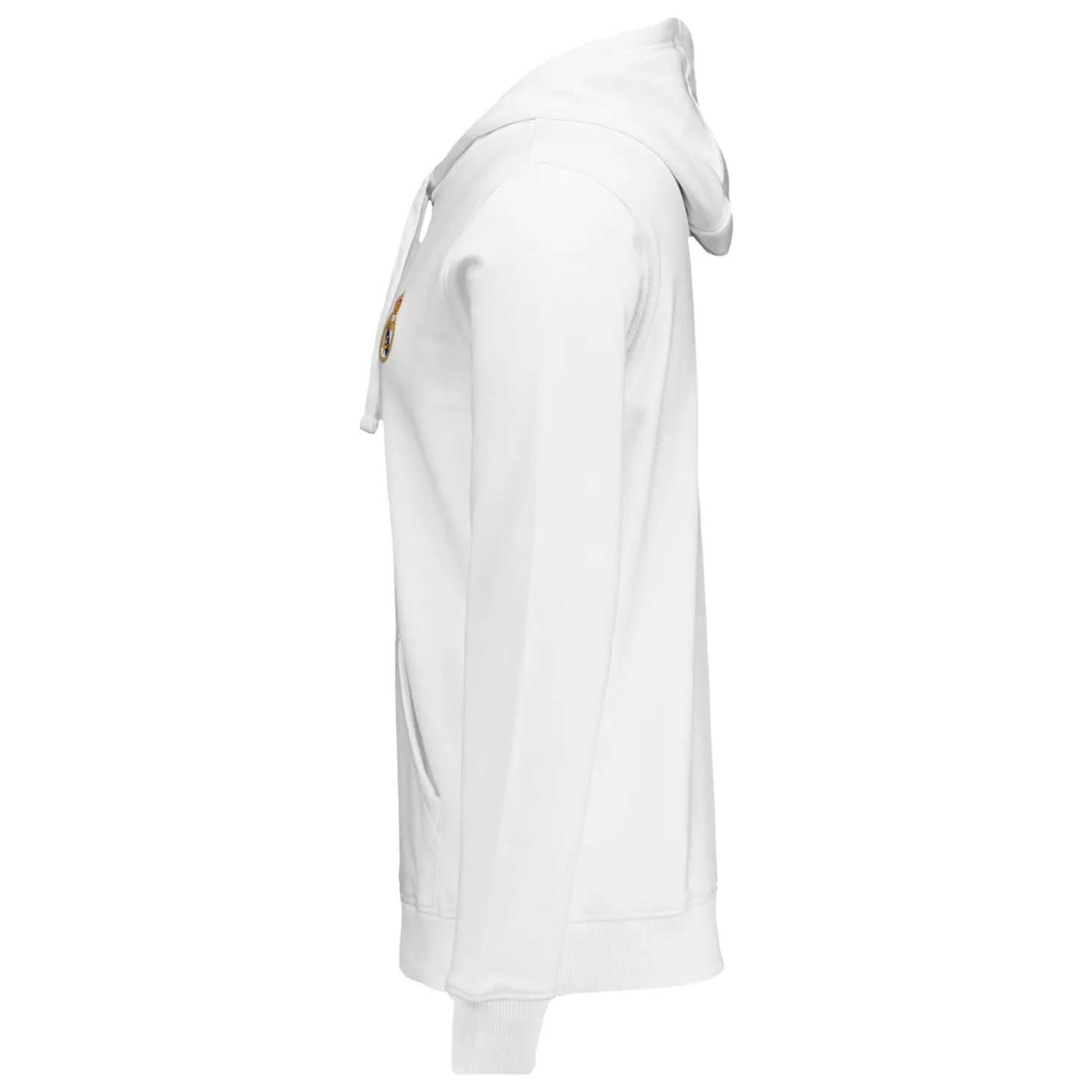Männer Weißes Sweatshirt mit Kapuze ECO Essentials Real Madrid Mantel Farbe | OSDM Sale