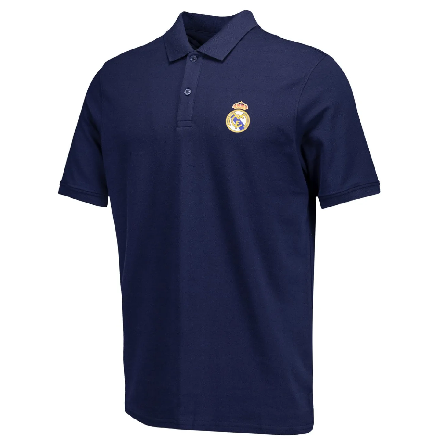 Polo Herren Blau ECO Essentials Real Madrid Schild Farbe | OSDM Best