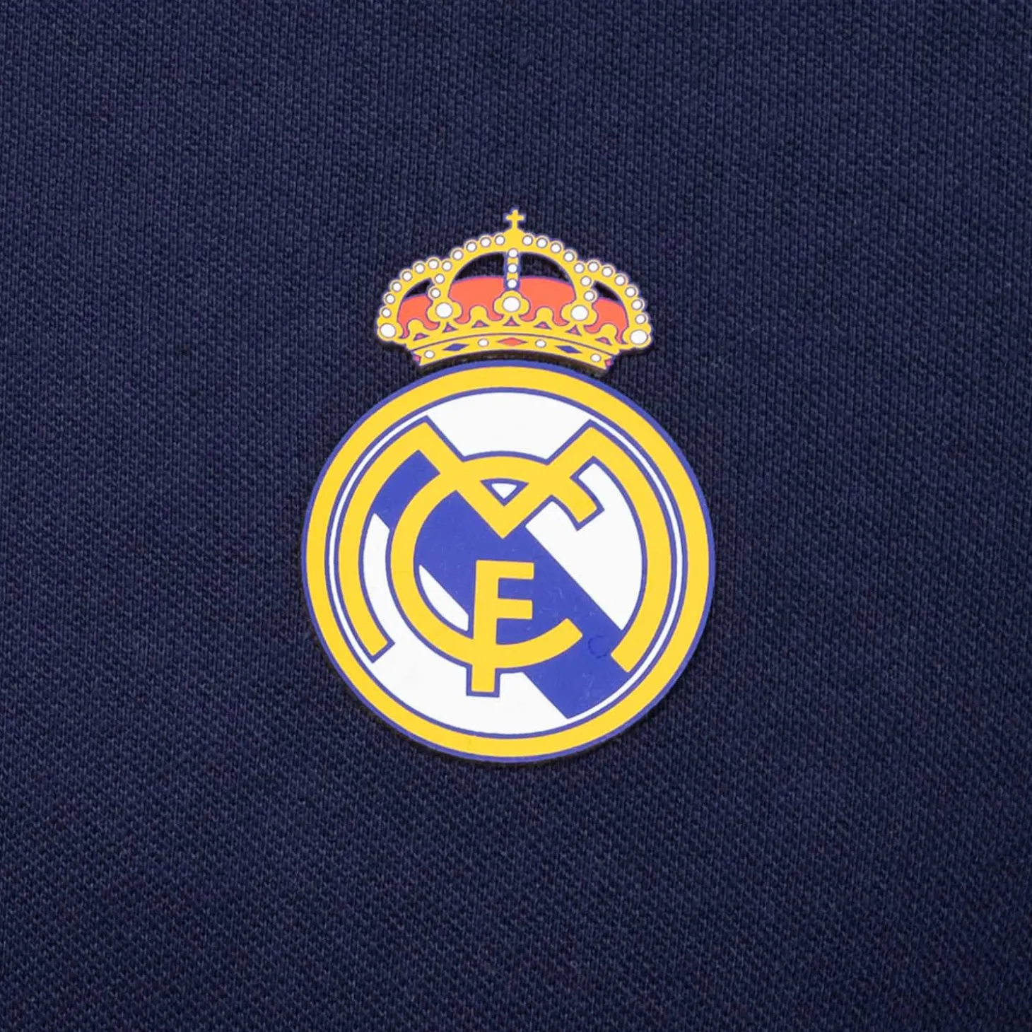 Polo Herren Blau ECO Essentials Real Madrid Schild Farbe | OSDM Best