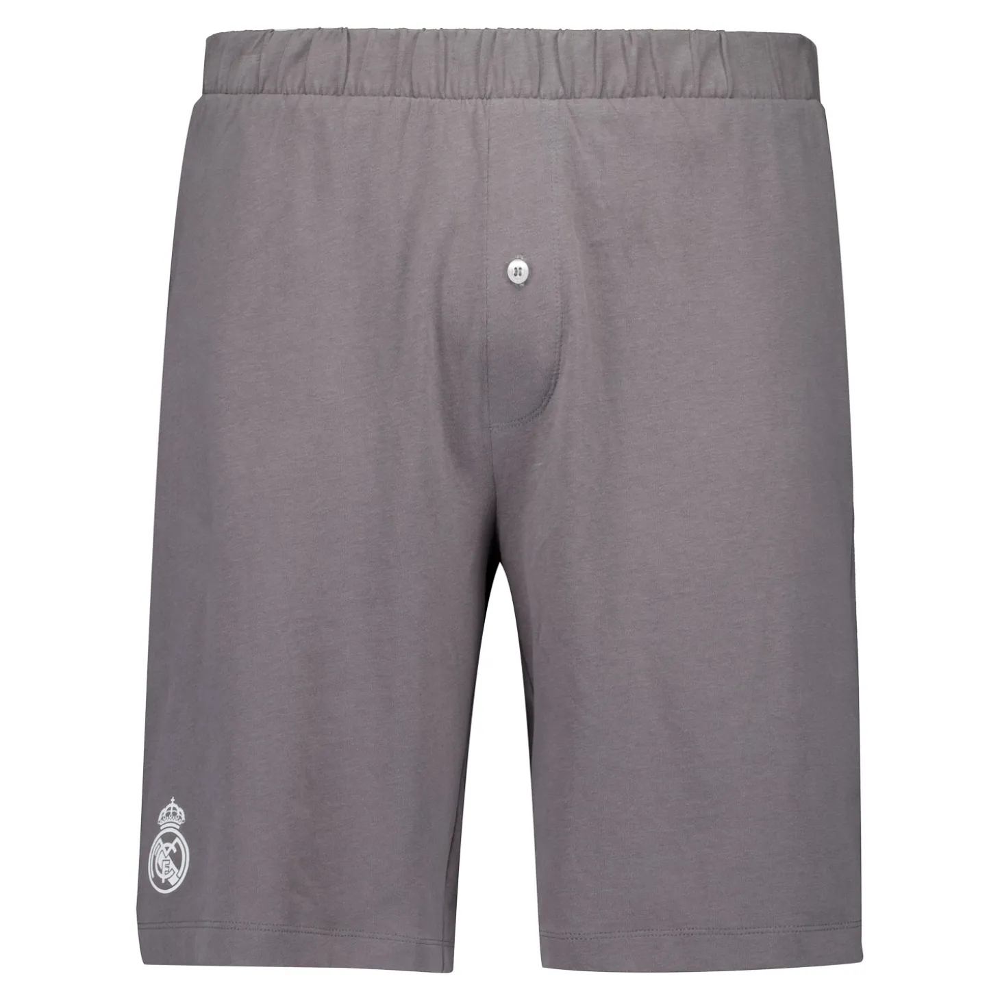 Pyjama-Set für Herren Real Madrid Weiße Träume Henley Shorts Grau | OSDM Best