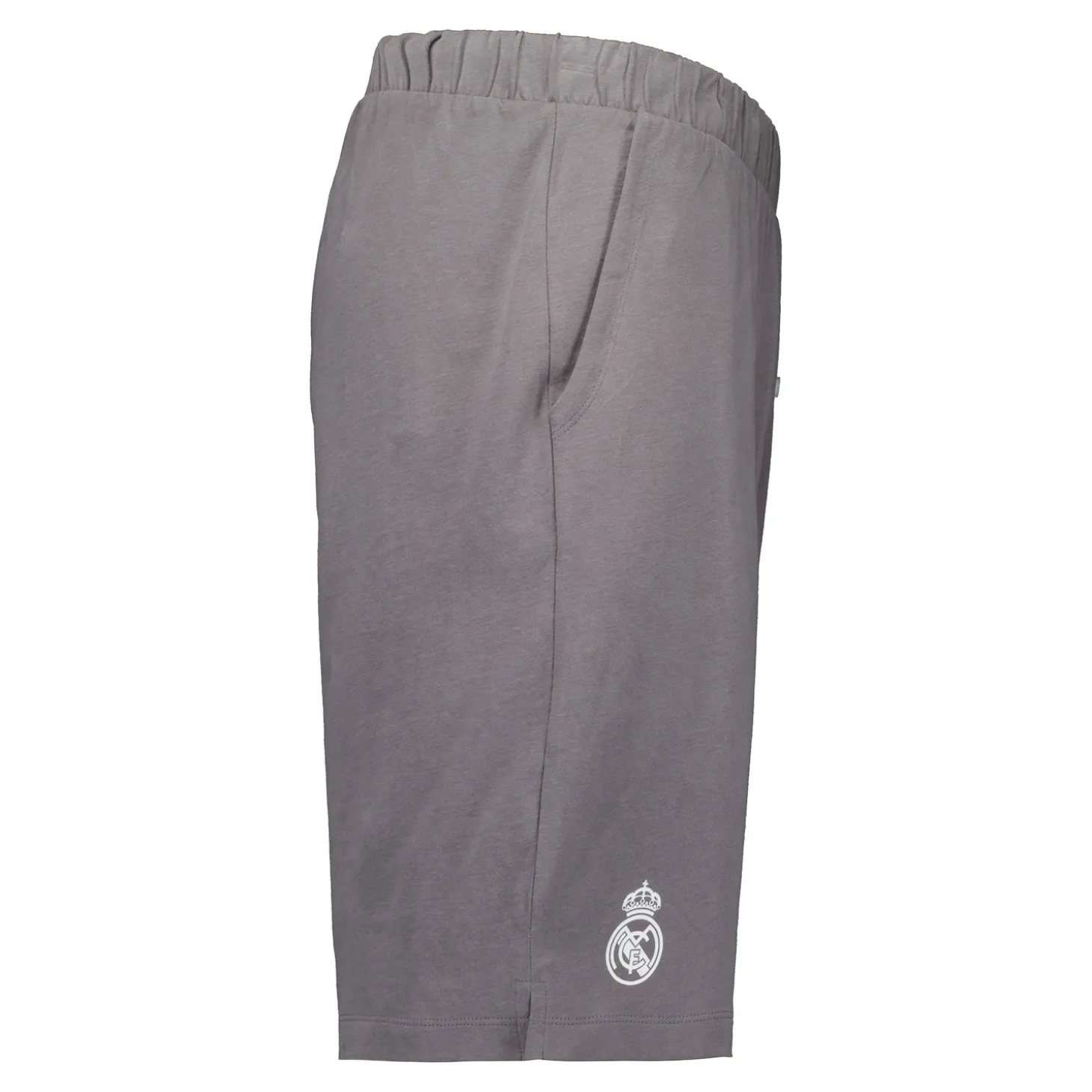 Pyjama-Set für Herren Real Madrid Weiße Träume Henley Shorts Grau | OSDM Best