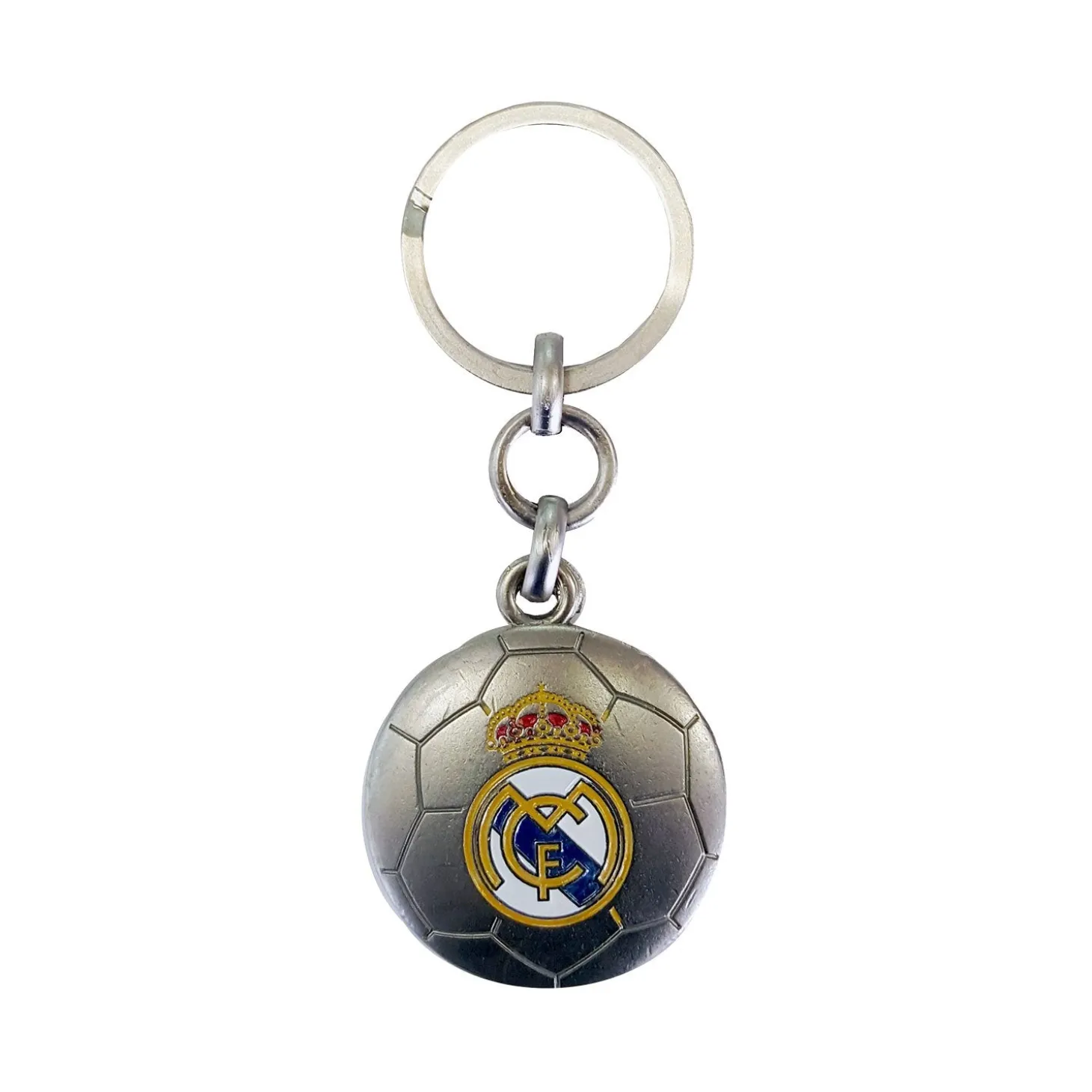 Real Madrid Ball und Wappen Schlüsselanhänger | Project & Rogers Shop